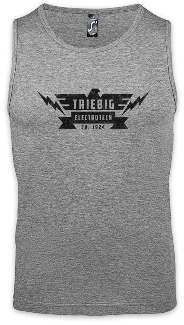 Urban Backwoods Tanktop Triebig Electrotech Ärmelloses T-Shirt Zeichen Sign Insignia Strain Company The TV Series