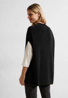 Cecil Strickponcho mit Stehkragen