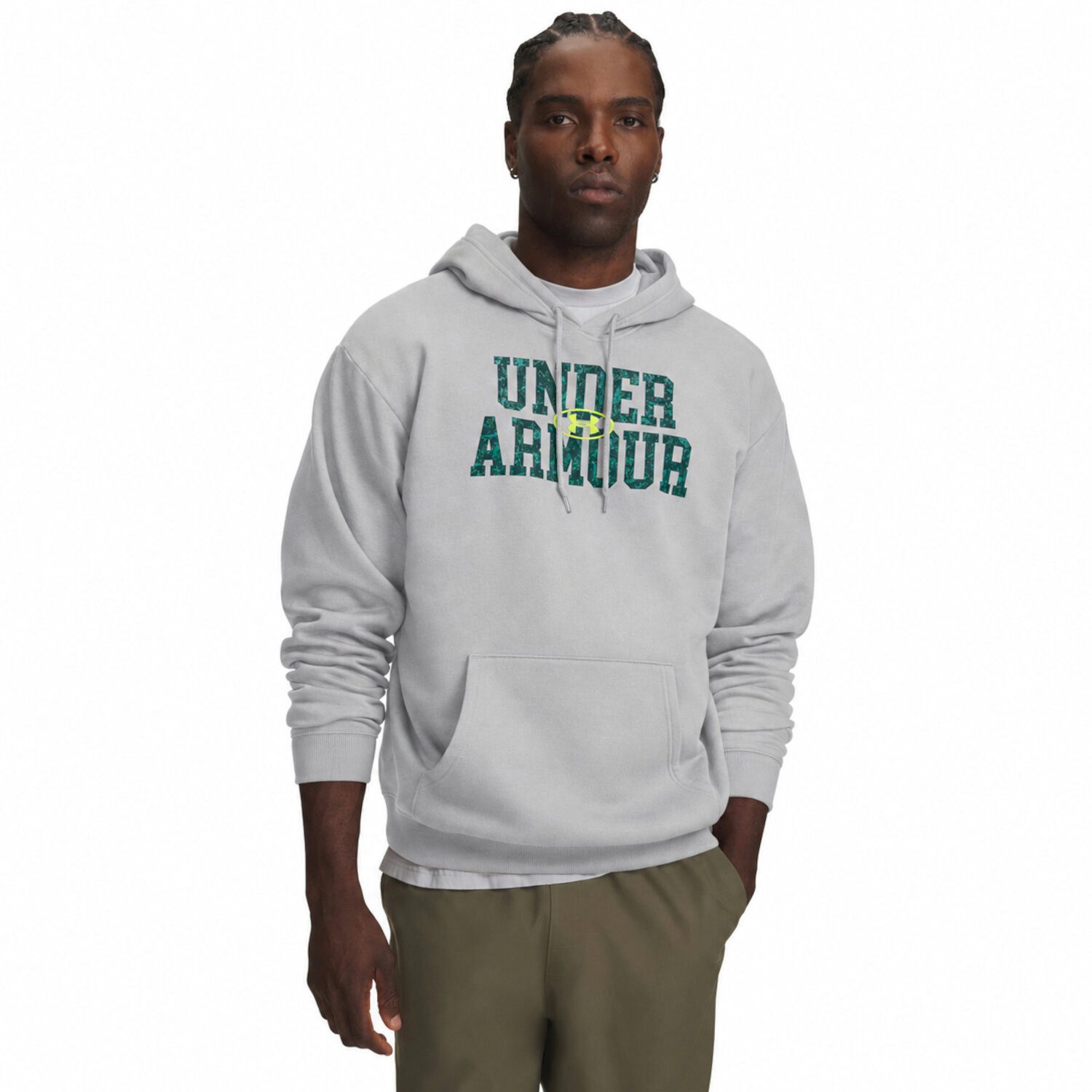 Under Armour® Kapuzenpullover Under Armour Herren Kapuzenpullover Rival Fleece Camo Fill 6017022