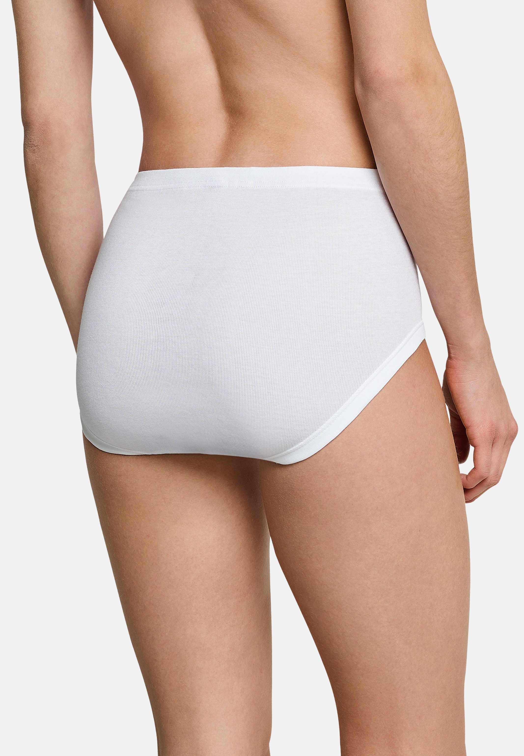 Schiesser Taillenslip 6er Pack Original Classics Feinripp (Spar-Set, 6-St) Taillen Slip - Baumwolle - Traditionelle Passform, Formstabil