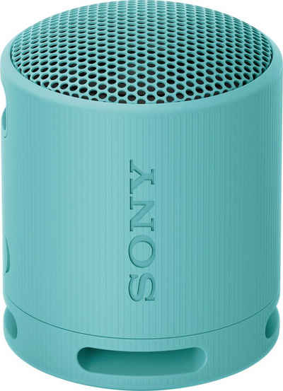 Sony SRS-XB100 Stereo Bluetooth-Lautsprecher (Bluetooth, Kabellos, wasser- und staubdicht, 16-Std.-Akku, umweltfreundlich)