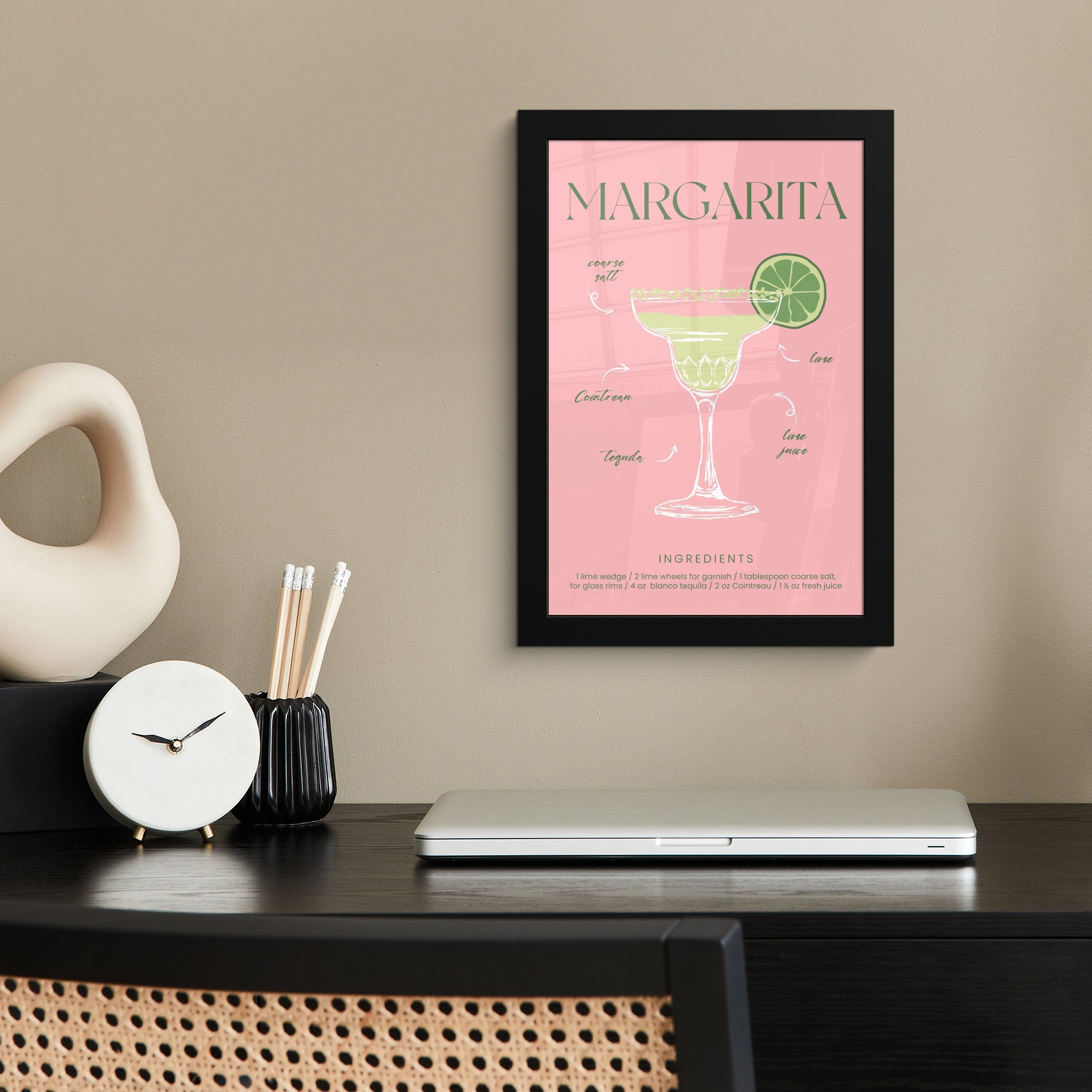 MuchoWow Poster Cocktail - Margarita - günstig online kaufen