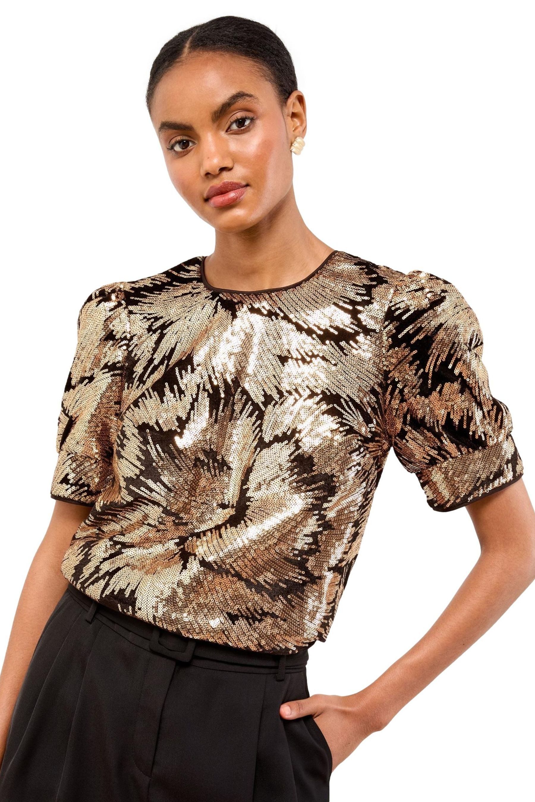 LIPSY T-Shirt Lipsy T-Shirt mit Puffärmeln und Print, Regular (1-tlg) günstig online kaufen