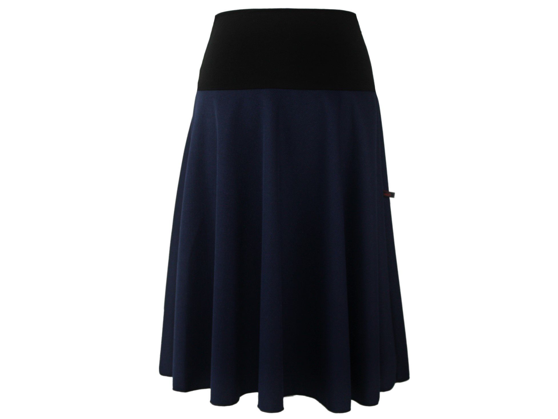 dunkle design Jerseyrock Clocque 68cm Marine günstig online kaufen