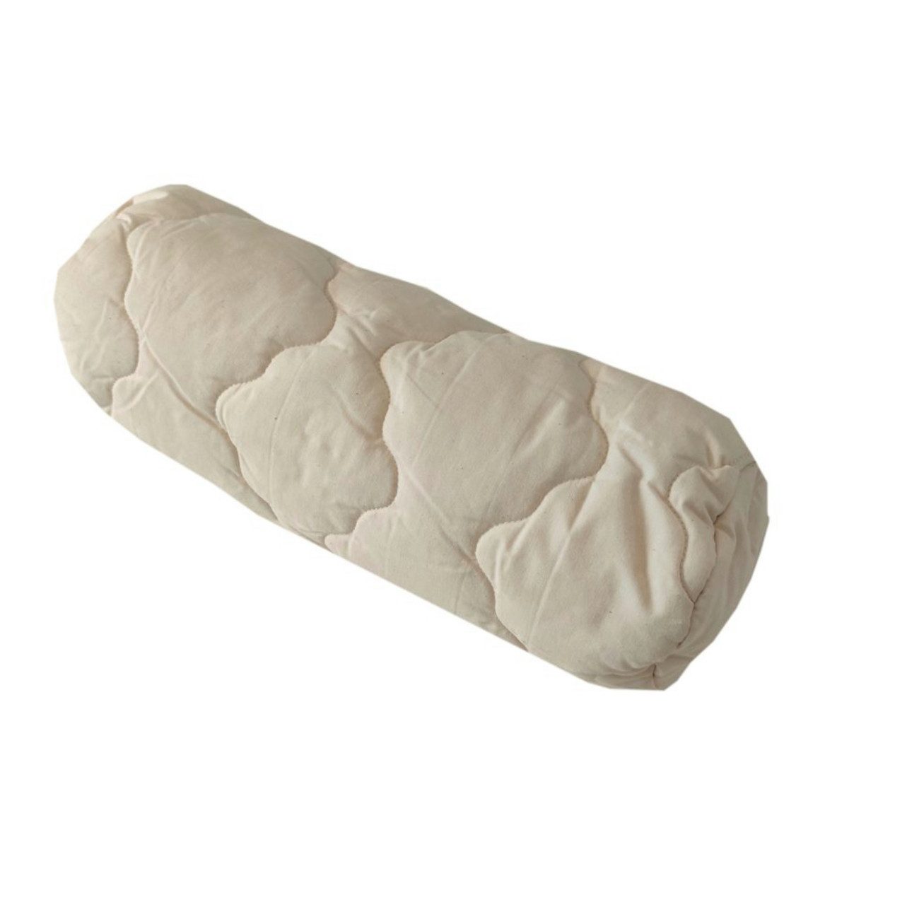 KOMA schlafgut Naturfaserkissen Kapok Bio Nackenrolle, Füllung: Kapok, Bezu günstig online kaufen