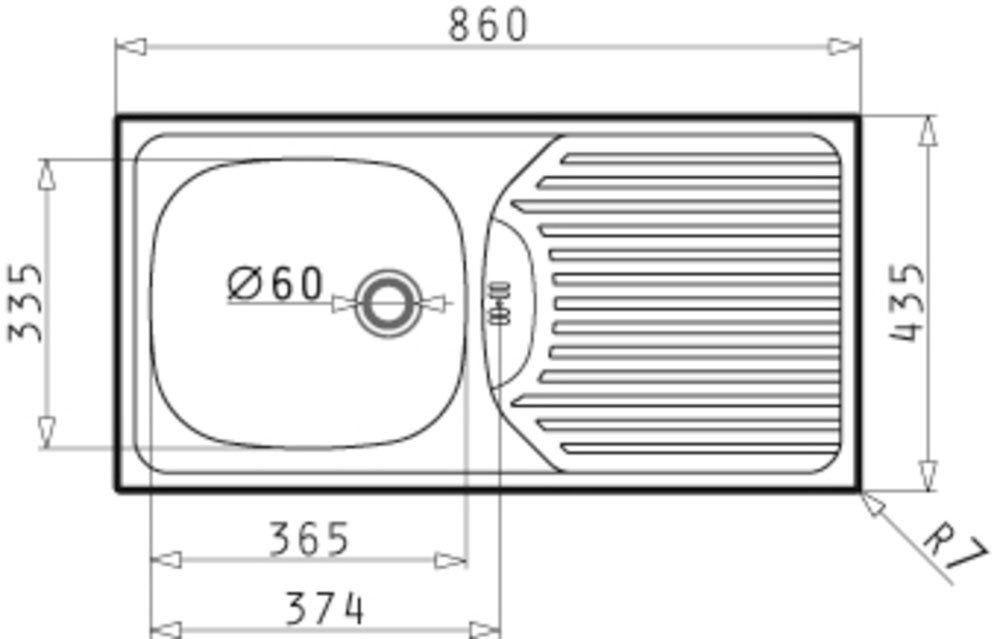 CENTRE DE CUISSON Meuble de cuisine KS-Nova, largeur 220 cm, avec électroménager Hanseatic en option