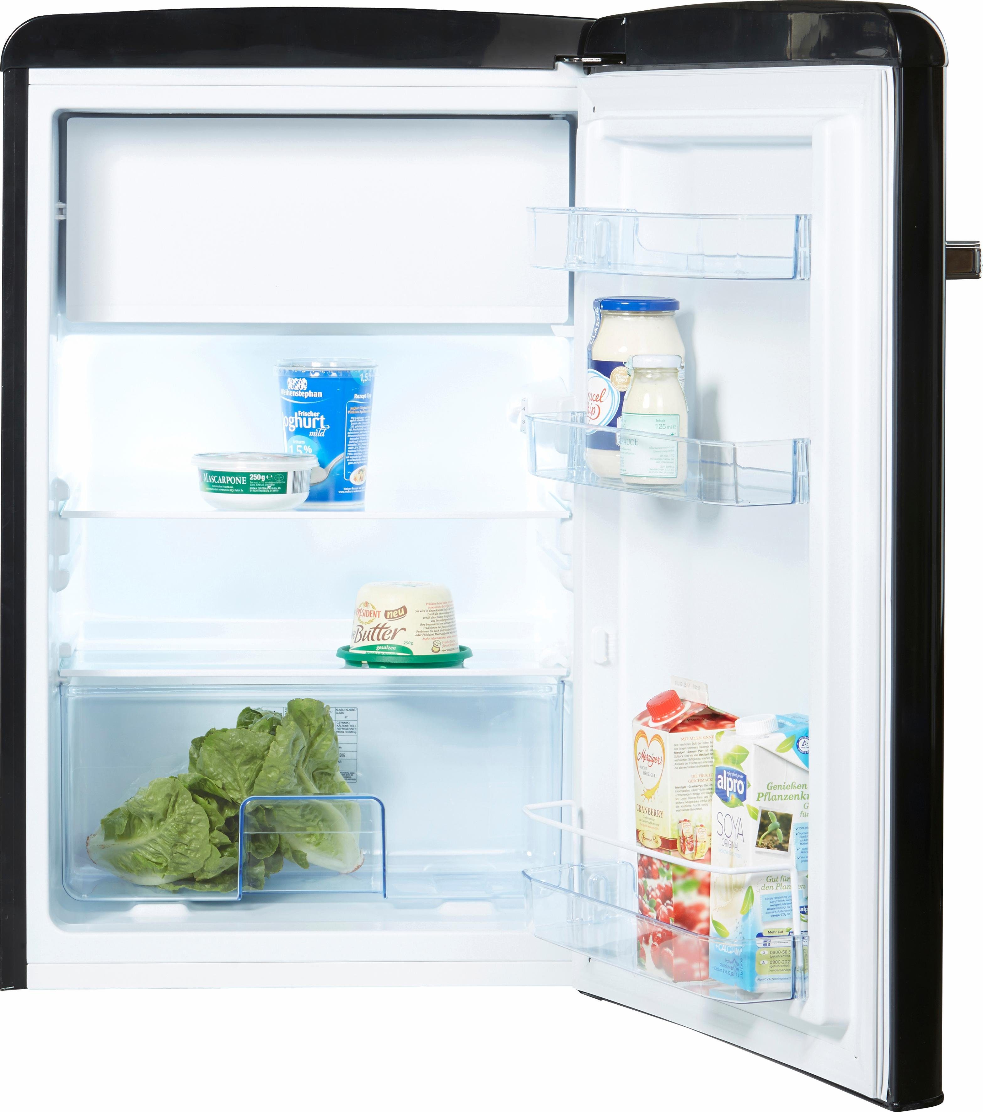 Amica Table Top Kühlschrank KS 15614 S, 87,5 cm hoch, 55 cm breit – Bild 2 von 5