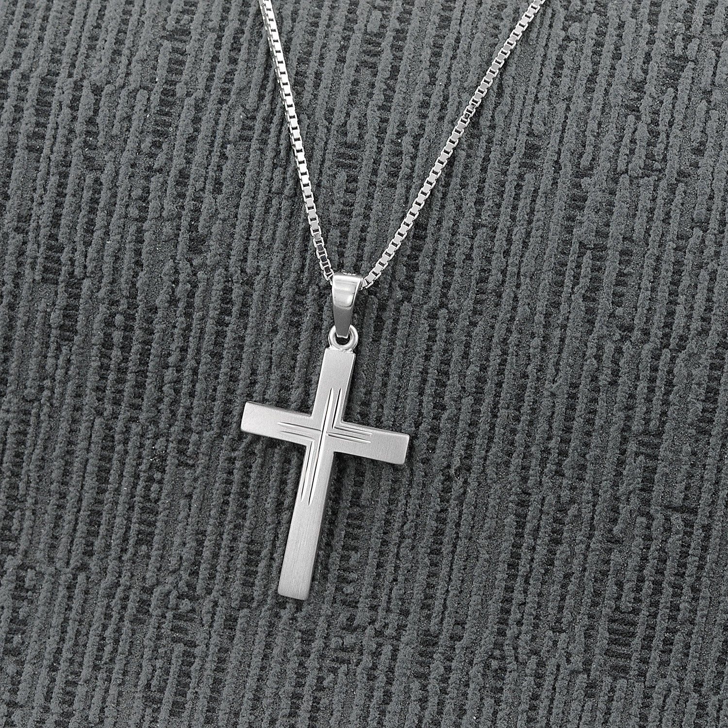 trendor Kette mit Anhänger mit Kreuz günstig online kaufen