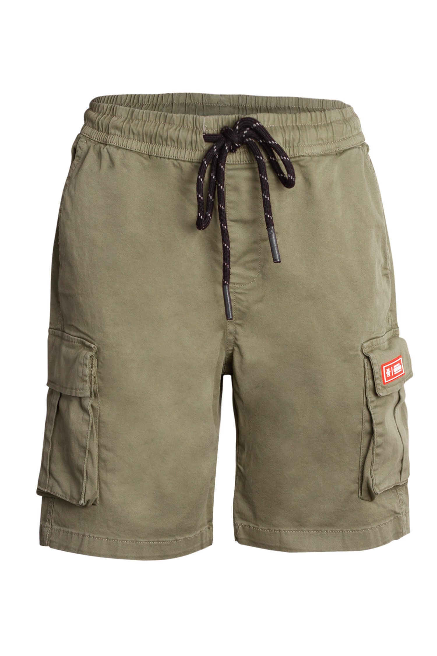 Manufaktur13 Cargoshorts - Kurze Hose aus dehnbarem Stretch Twill, Cargo Shorts, Pants mit Kordelzug