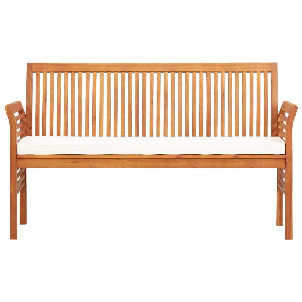 furnicato Gartenbank 3-Sitzer mit Kissen 150 günstig online kaufen