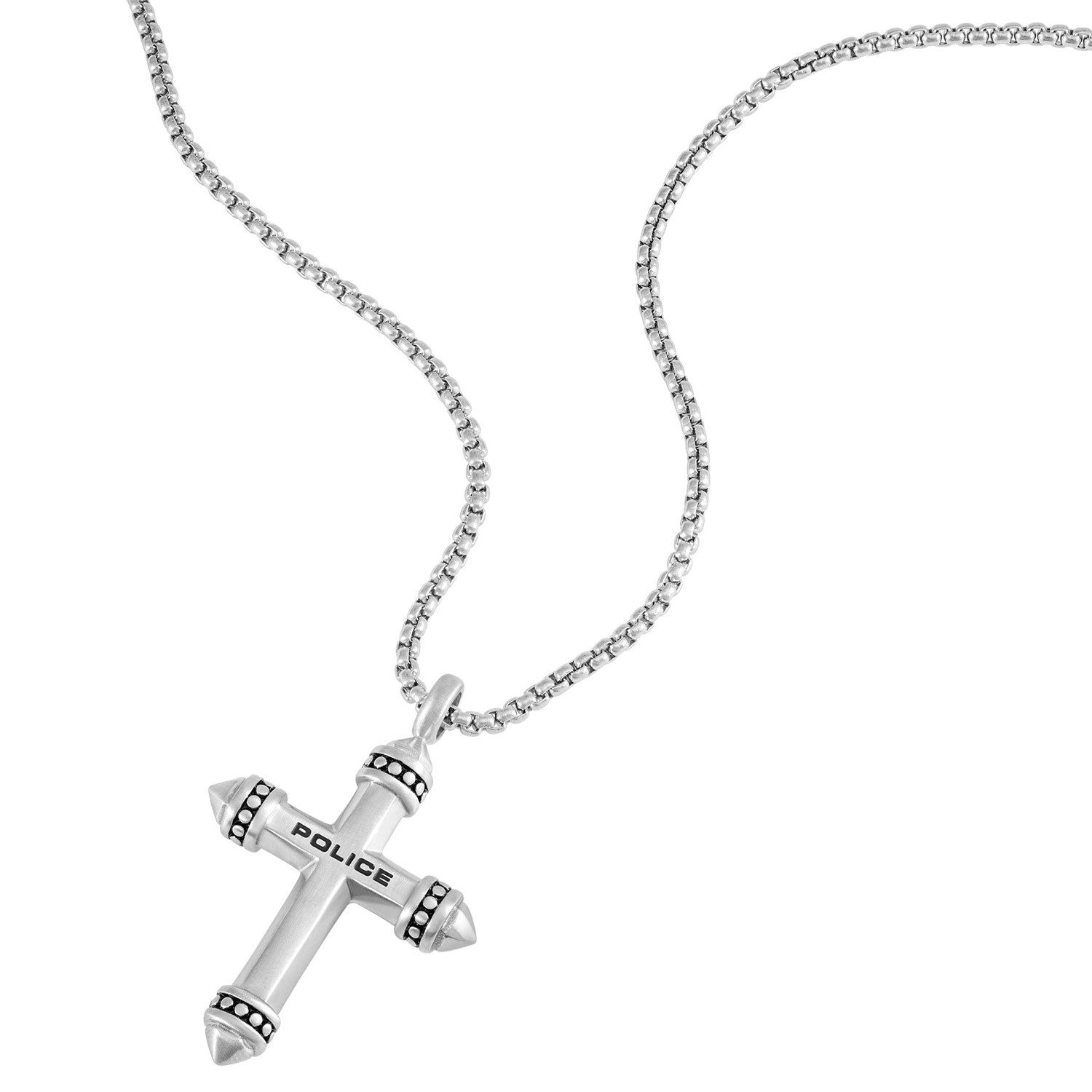 Police Kette mit Anhänger Crossrange Edelstahl günstig online kaufen