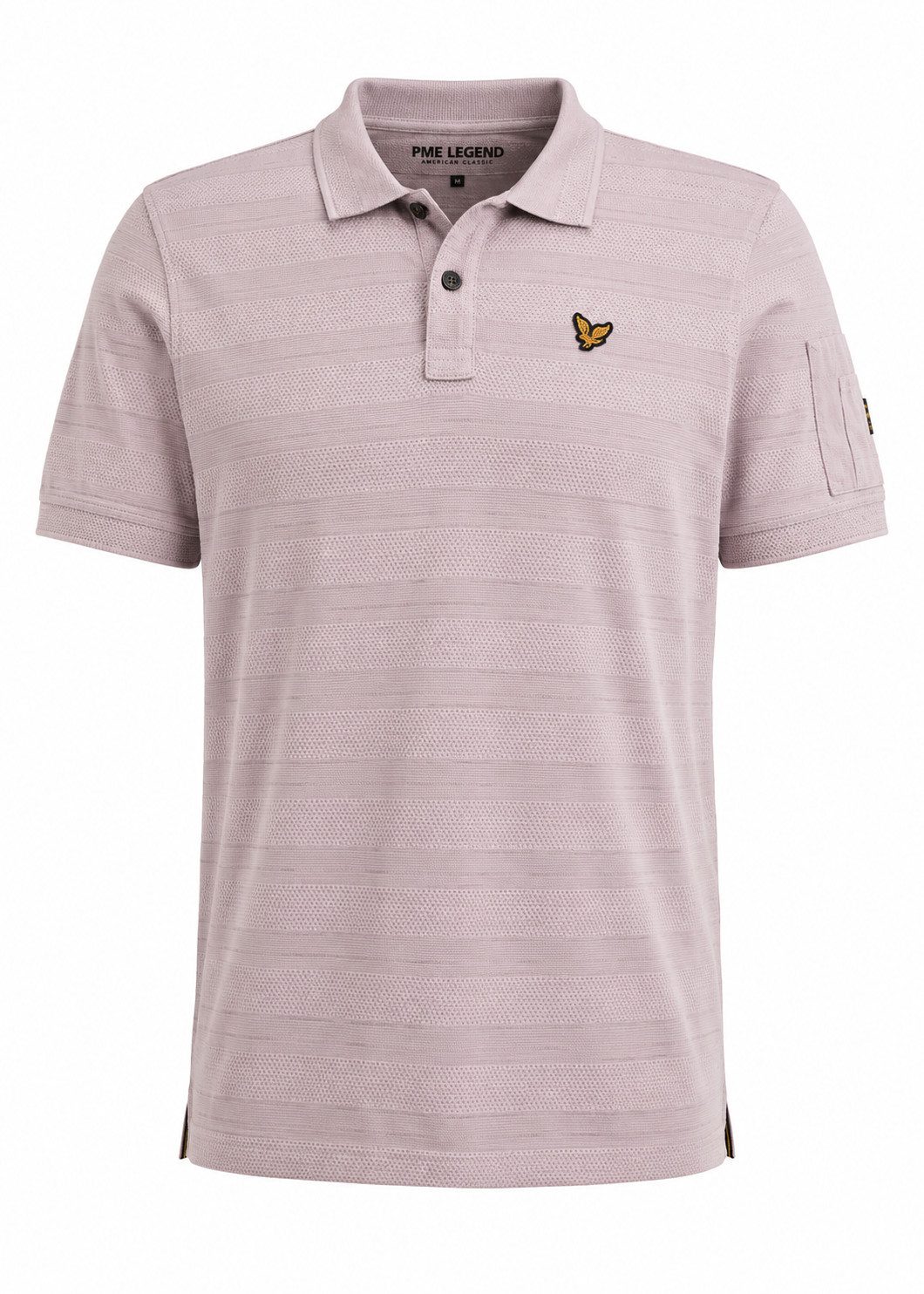 PME LEGEND Poloshirt Injected Popcorn Struktur Polo - Shirt kurzarm - Kurzarmshirt Herren