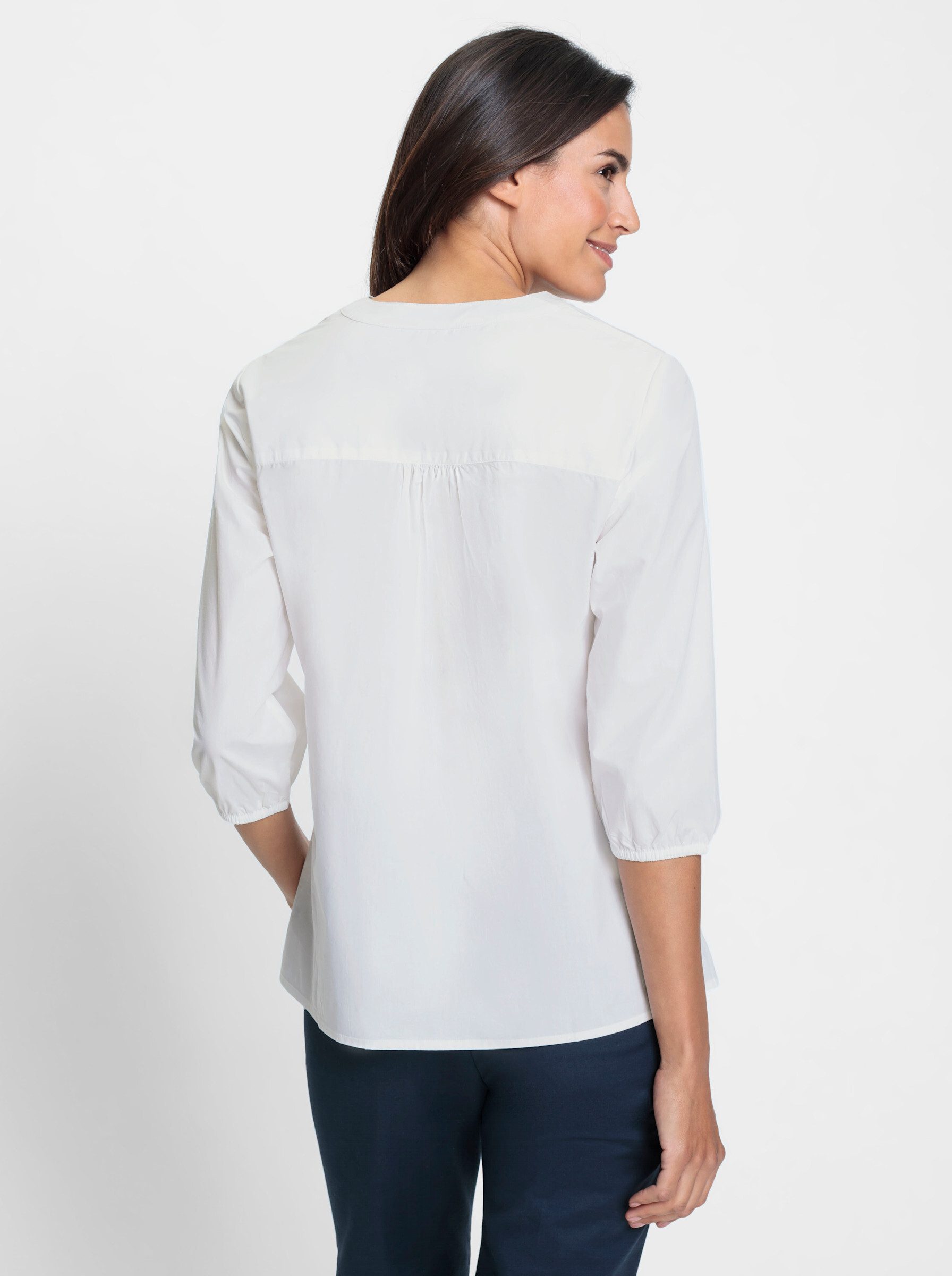 Witt Klassische Bluse Baumwollbluse . günstig online kaufen
