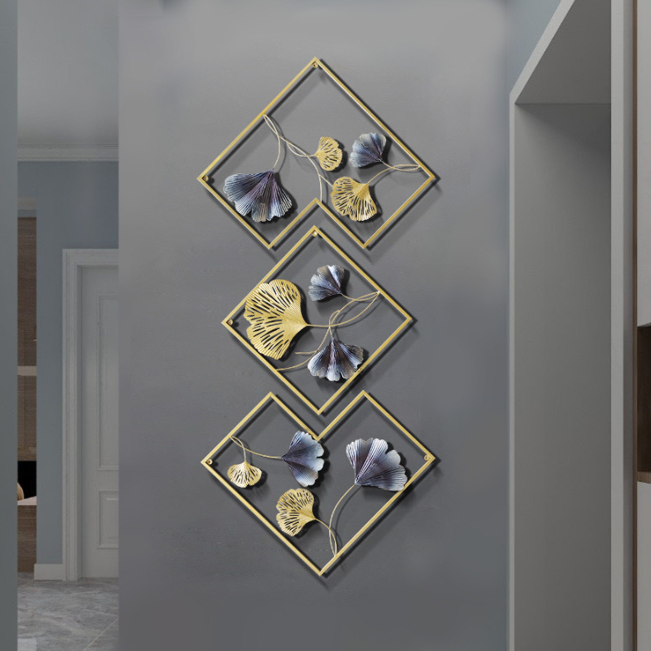 YINDN Wanddekoobjekt 3er Set Wandskulptur aus günstig online kaufen