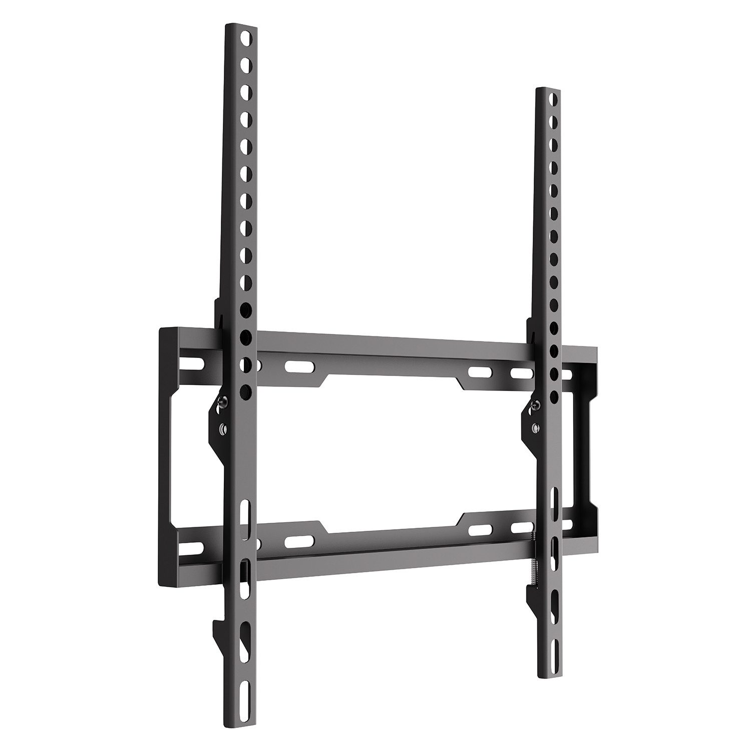 Maclean TV-Wandhalterung für 32–75''-Geräte MC-187 max. 45 kg, (bis 75 Zoll, Neigungsverstellung 0°–-8°, Abstand zur Wand: 22 mm)