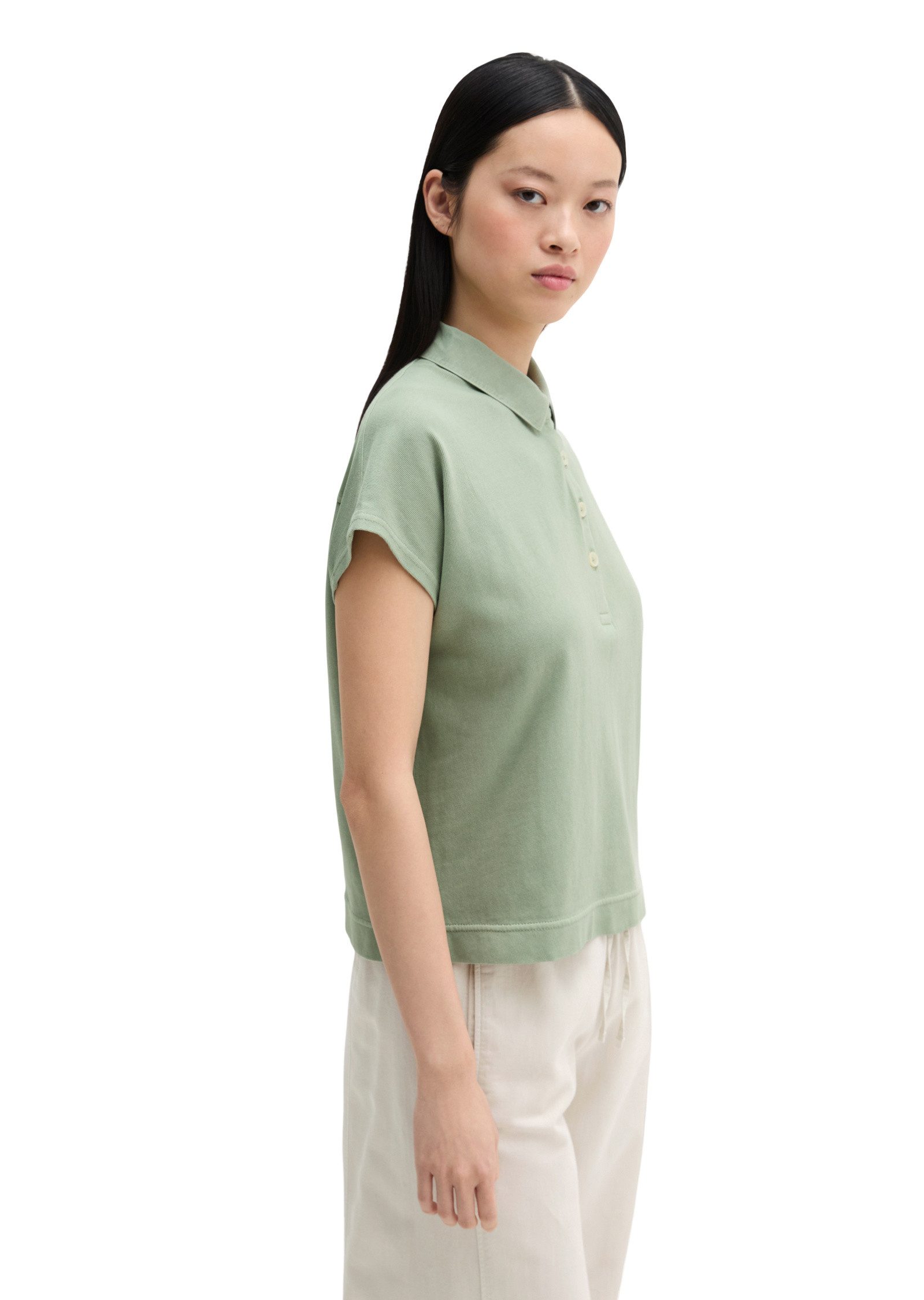 Marc O'Polo Poloshirt aus weichem Single Jersey günstig online kaufen
