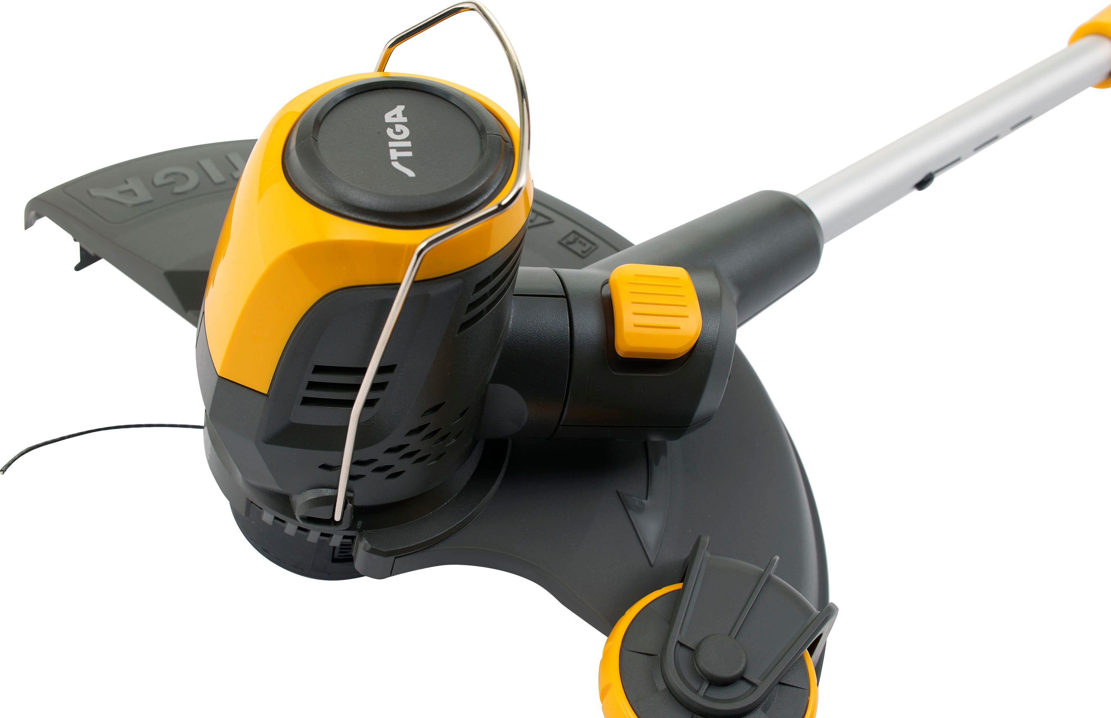 STIGA GARDEN Akku-Rasentrimmer GT 500e, 30 cm Arbeitsbreite Faden, (Spar-Set), mit Akku 48V/ 2Ah und Ladegerät