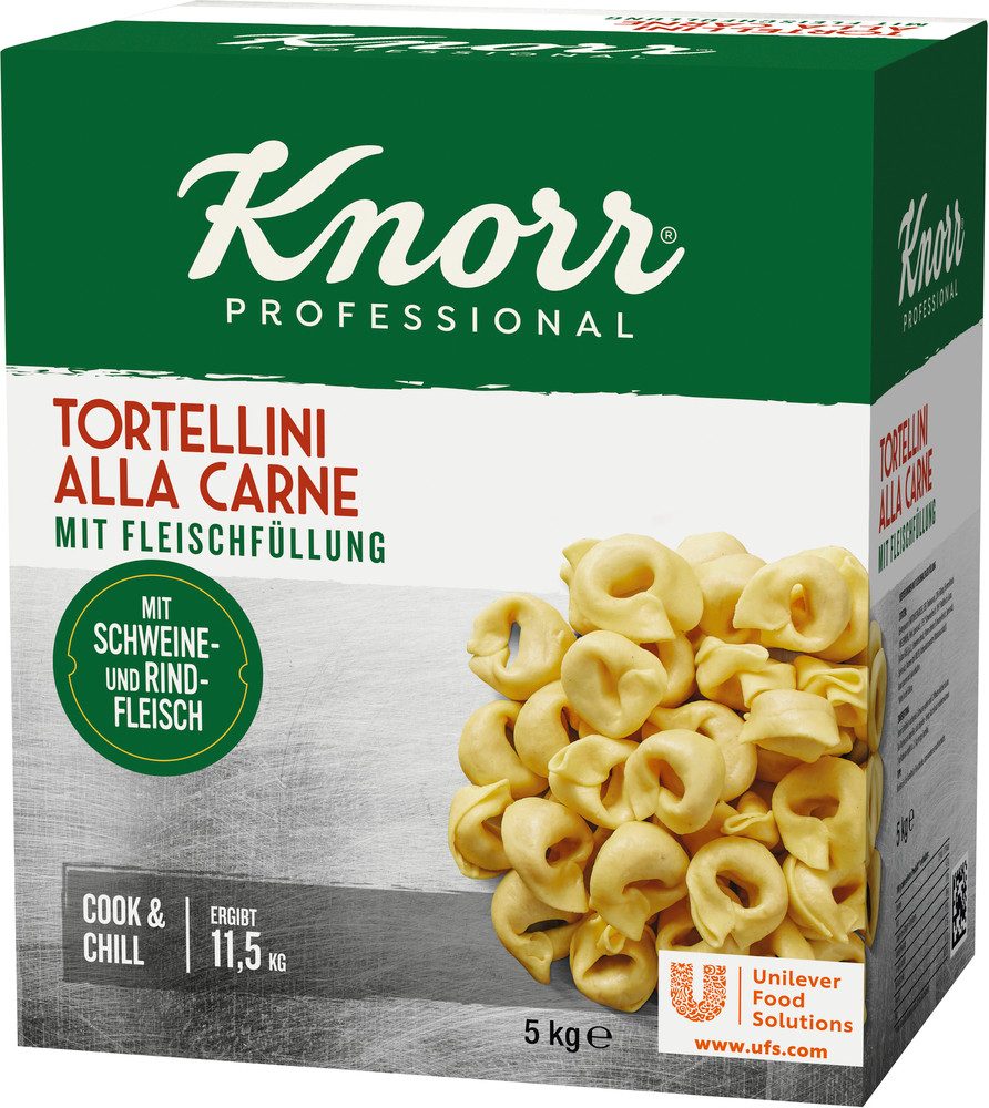 Knorr Nudeln, Knorr Professional Tortellini mit fleischhaltiger Füllung 5000g
