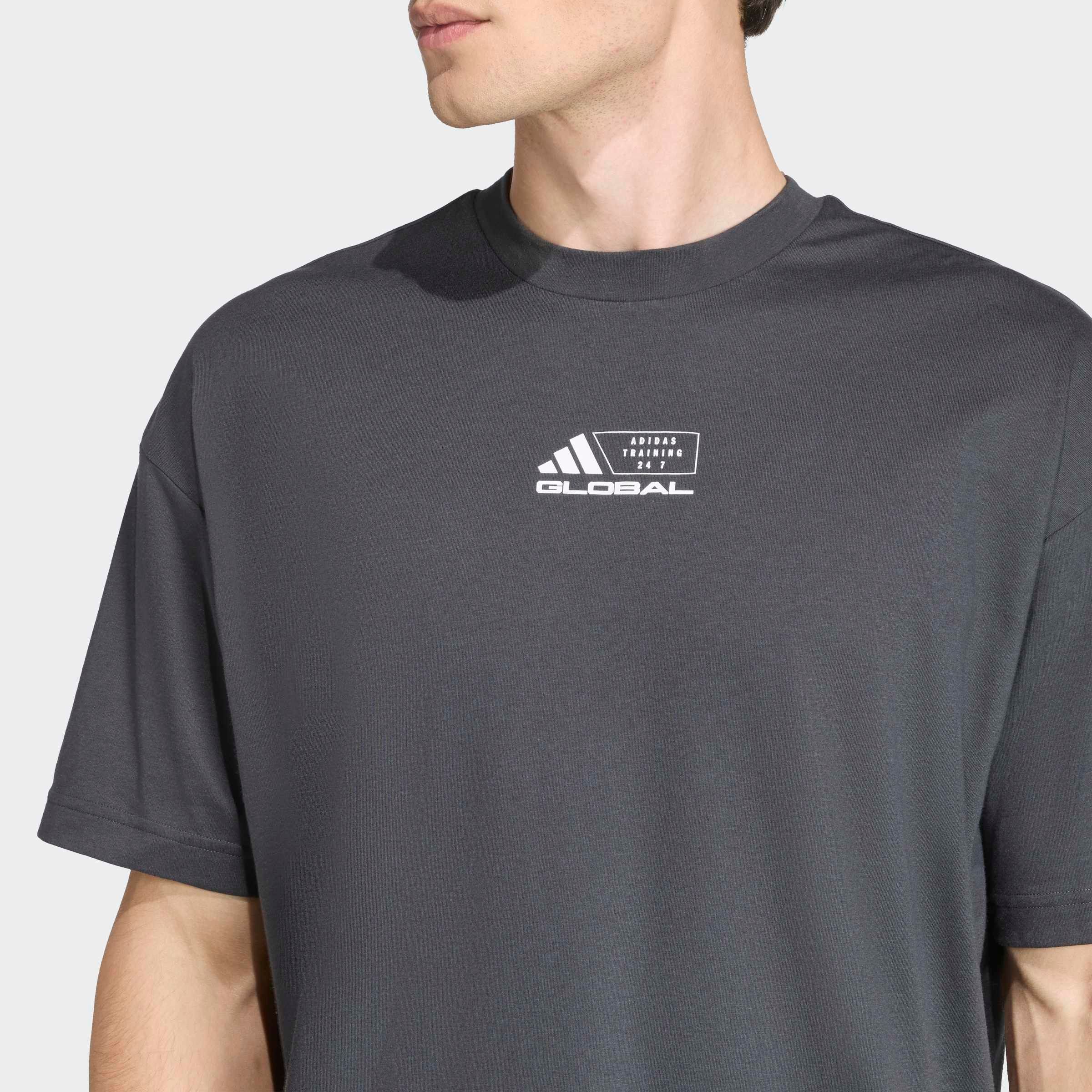 adidas Performance T-Shirt POWER GRAPHIC sportlicher Stil, kurze Ärmel, mit CLIMACOOL Technologie – Bild 4 von 5