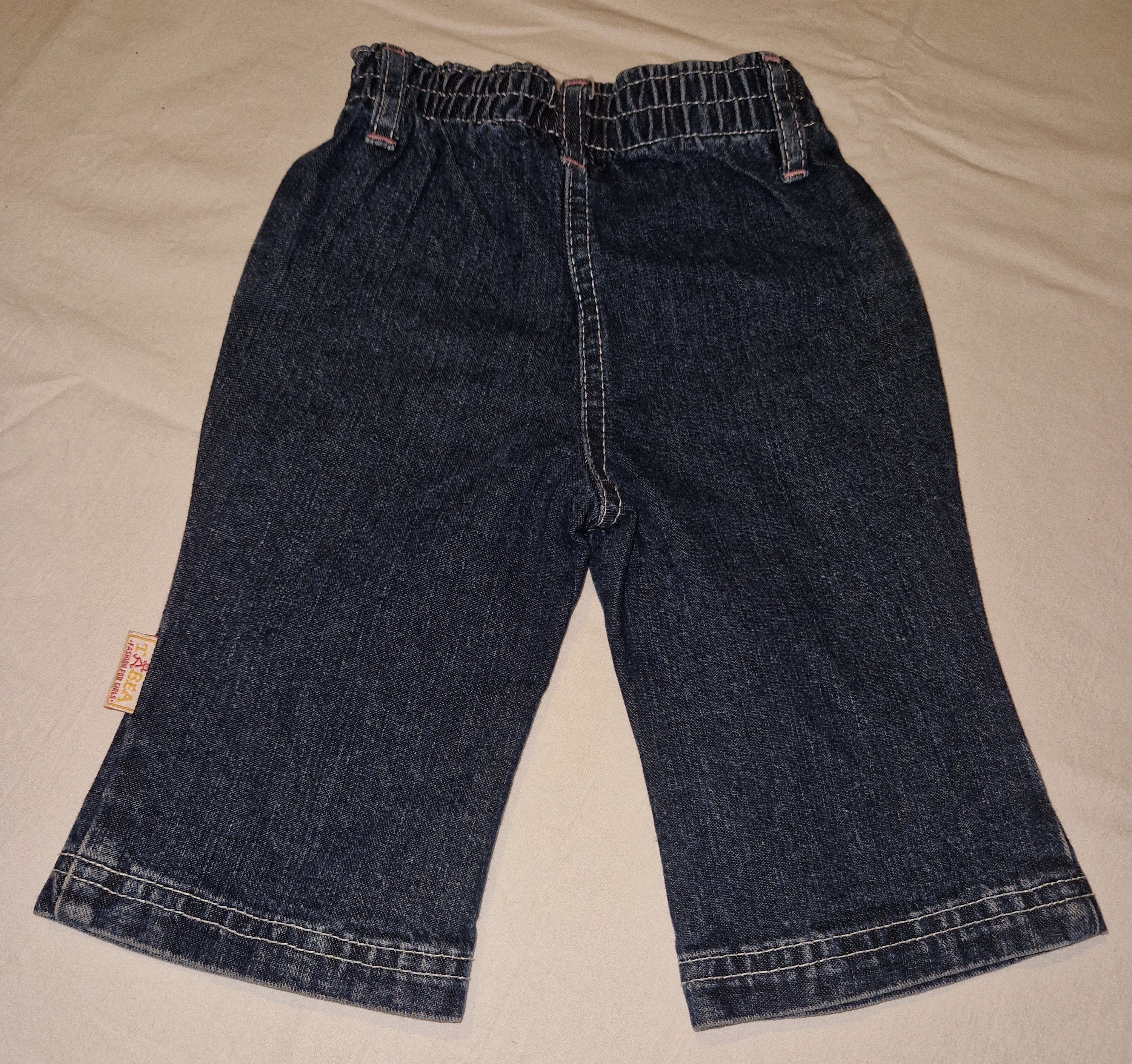 Größe Mädchen Jeans (2211040) blau 62/68 TABEA Bequeme