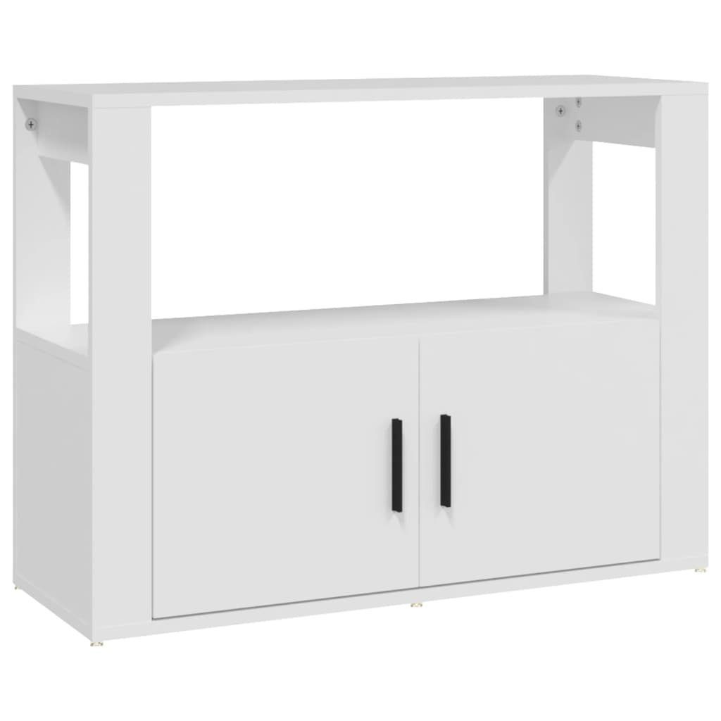 vidaXL Sideboard Sideboard Weiß 80x30x60 cm Holzwerkstoff (1 St)