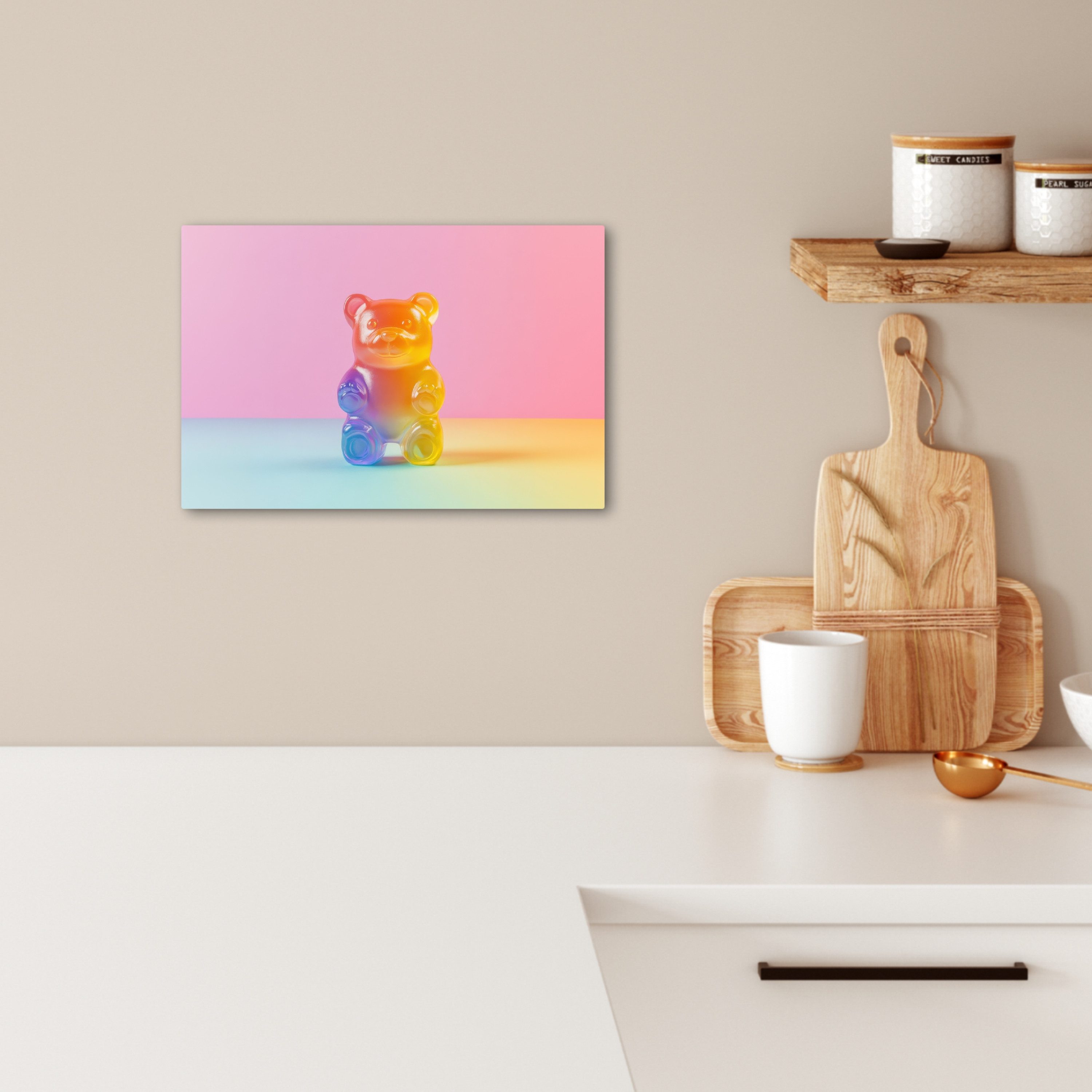 OneMillionCanvasses® Leinwandbild Pastell - Bonbon - günstig online kaufen
