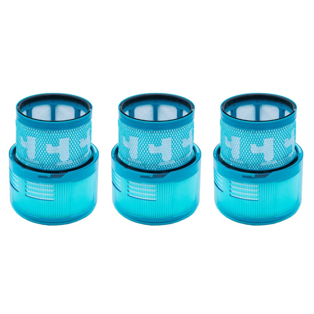 Trade-Shop HEPA-Filter 3x passend für Dyson Gen5 Detect Serie Ersatz für 972352-01, Zubehör für Dyson 972352-01