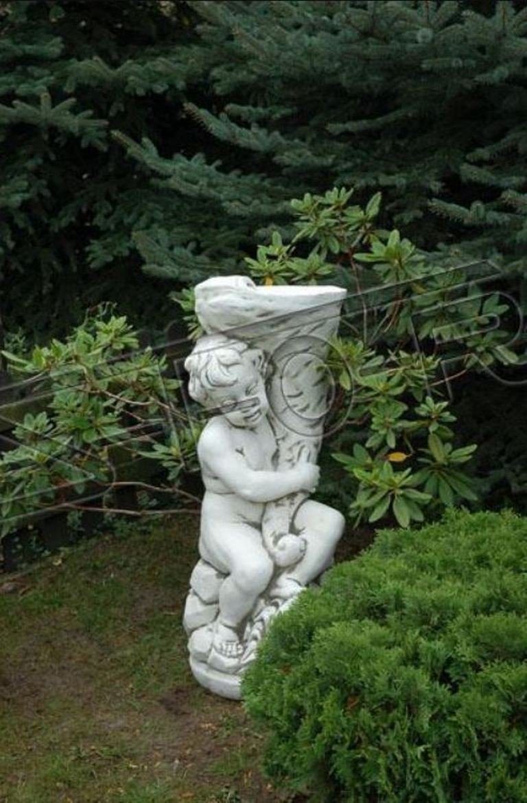 JVmoebel Skulptur »Engel 98cm Skulptur Design Figur Statue Garten