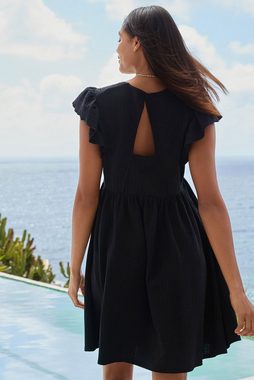 Next Strandkleid Kurzes Kleid mit V-Ausschnitt (1-tlg)