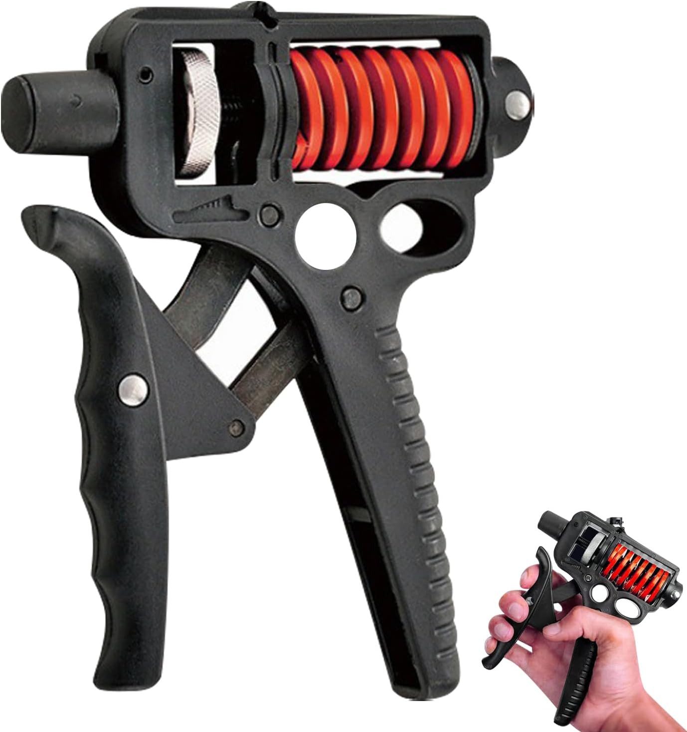 MOPUEA Handmuskeltrainer Griffkrafttrainer, einstellbarer Hand-Griffkrafttrainer (1-St)