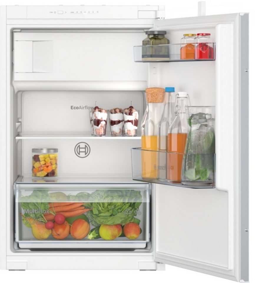 BOSCH Einbaukühlschrank KIL22NSE0, 88 cm hoch, 54 cm breit,  LED-Beleuchtung: So hast du deine Lebensmittel immer perfekt im Blick