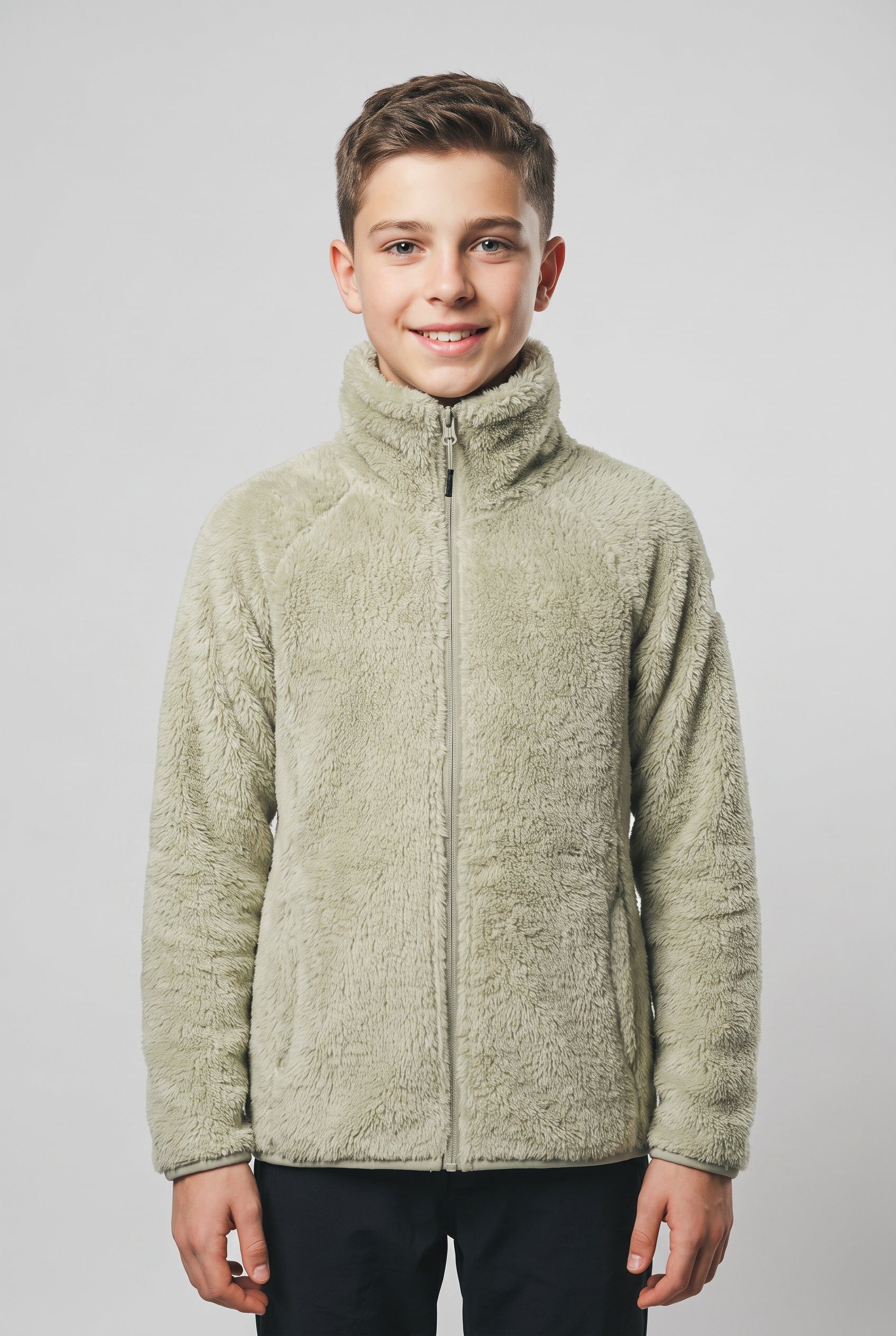Icepeak Fleecejacke ICEPEAK LOMA JR für Kinder, wasserabweisend, windabweisend, atmungsaktiv, wärmend – Bild 2 von 5