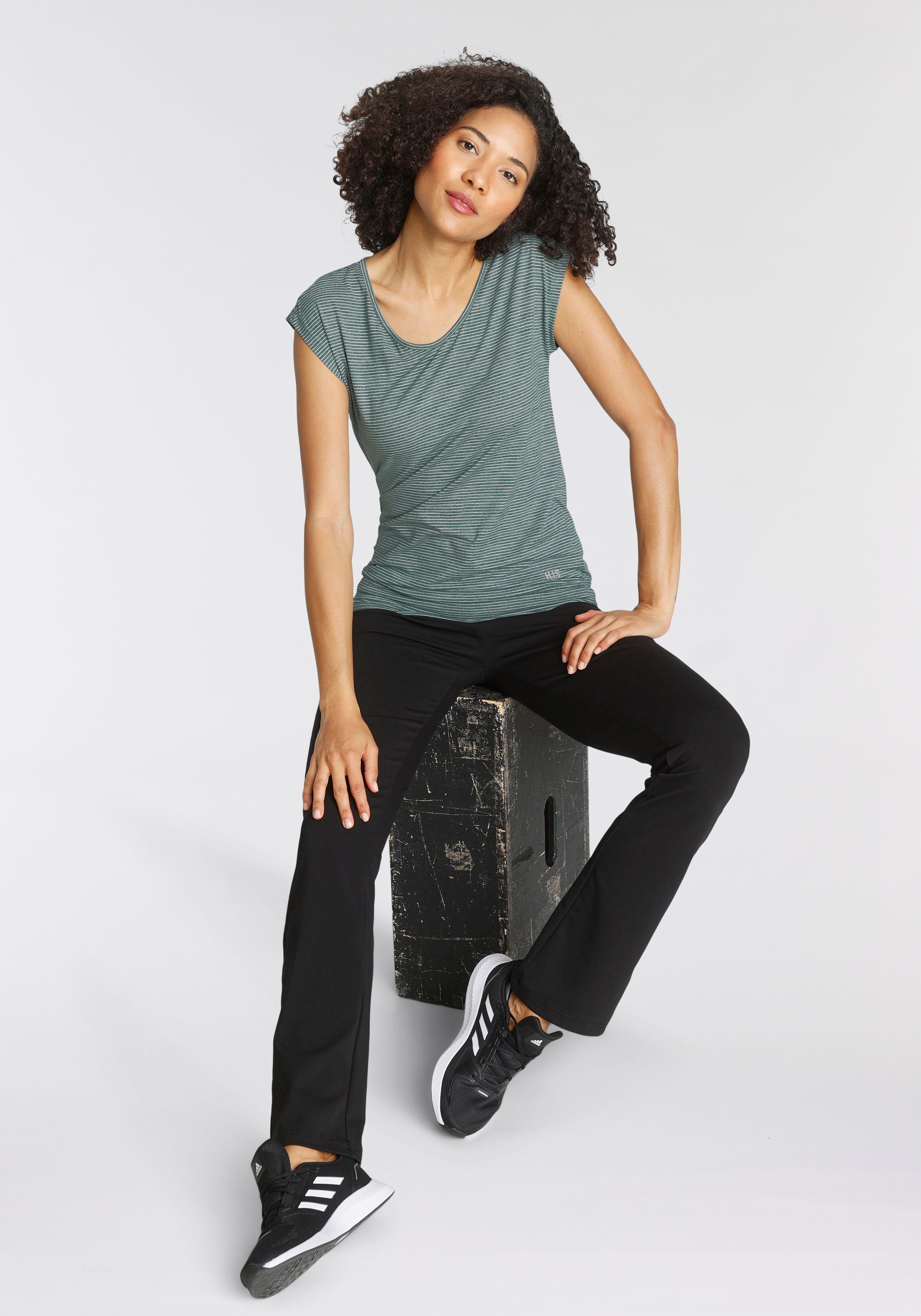 H.I.S Leggings Elastischer Baumwollmix für bequeme Passform – Bild 3 von 5