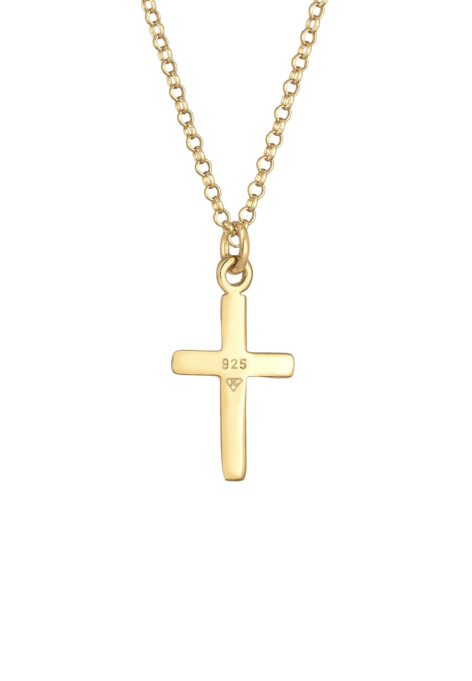 Silber, Kreuz Kreuz Kette Elli Symbol Anhänger Filigran Gold Glauben mit 925