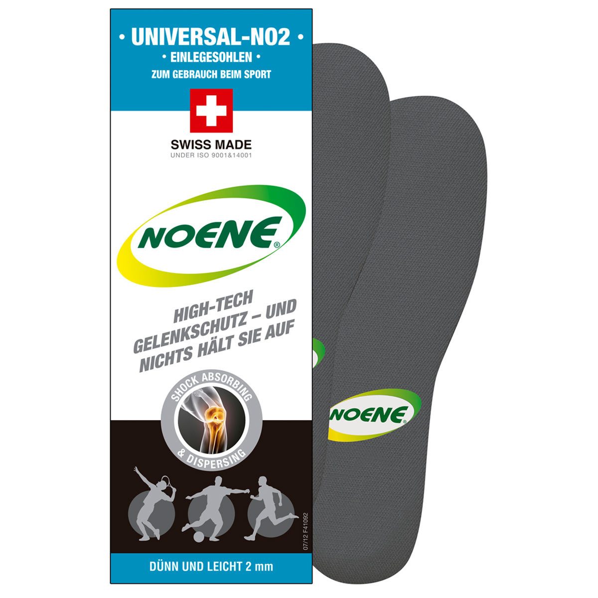 Noene Einlegesohlen NOENE - High-Tech Gelenkschutz (1-tlg), NOENE Einlagen schonen die Gelenke