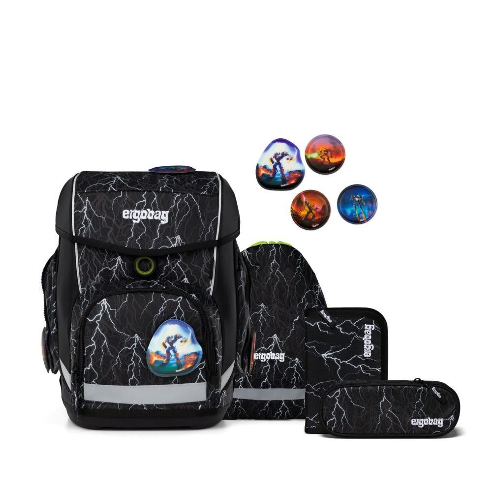 ergobag Ранцы Cubo (5tlg., inkl. Sportbeutel, Federmäppchen, Schlampermäppchen und Kletties)