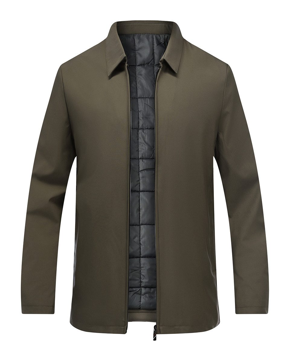 Allthemen Bomberjacke mit warmem Futter Winterjacke günstig online kaufen
