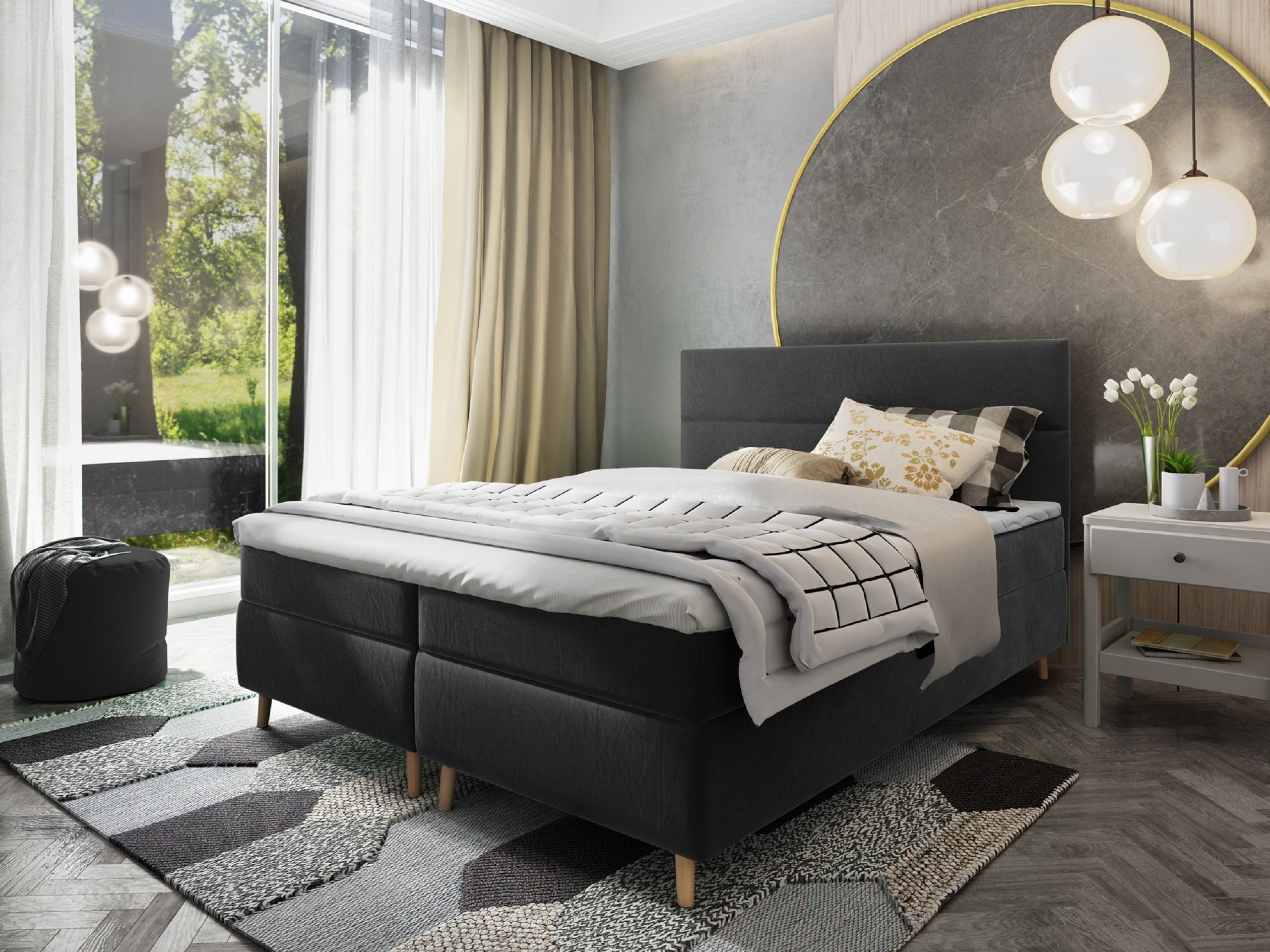 Masseno Boxbett SANTA 140x200 cm mit günstig online kaufen