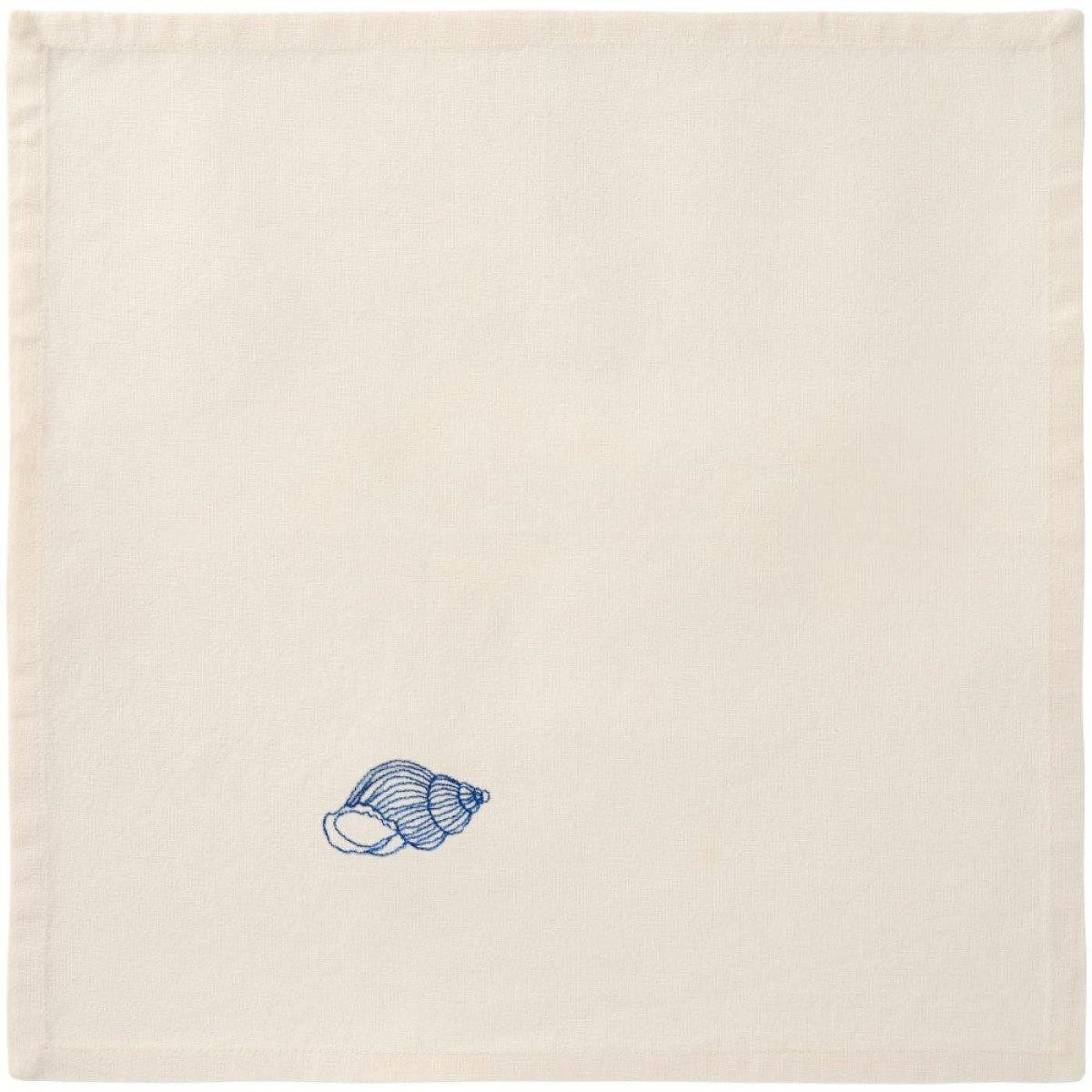 Ib Laursen Stoffserviette Ib Laursen Stoffserviette Atlantis Konchylie Muschel (40x40cm)