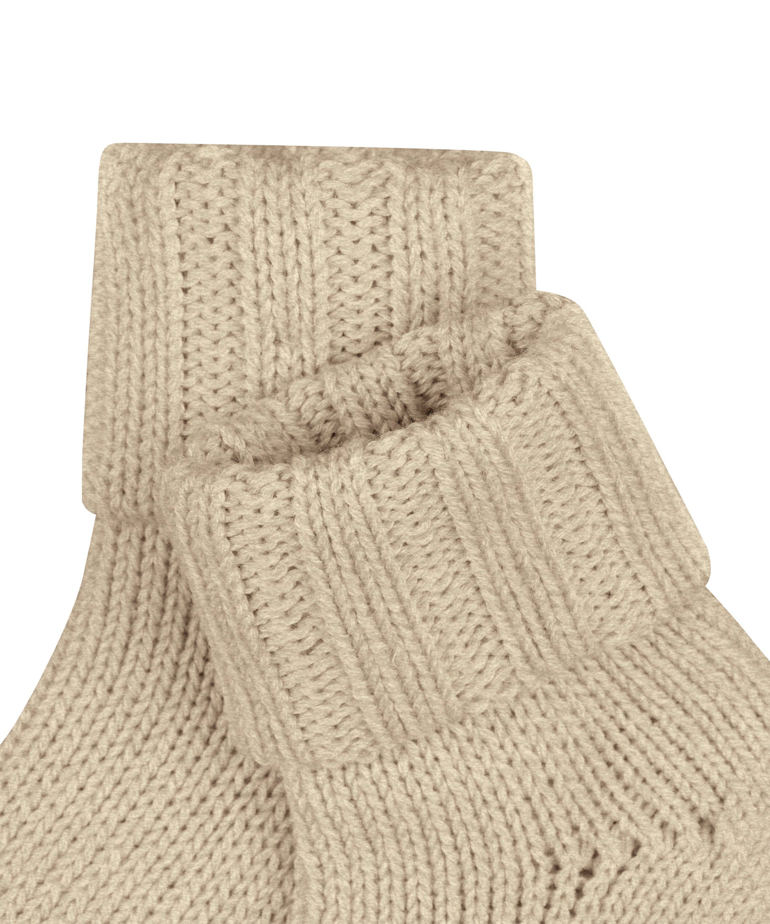 FALKE Socken Flausch (1-Paar) mel. sand (4650)