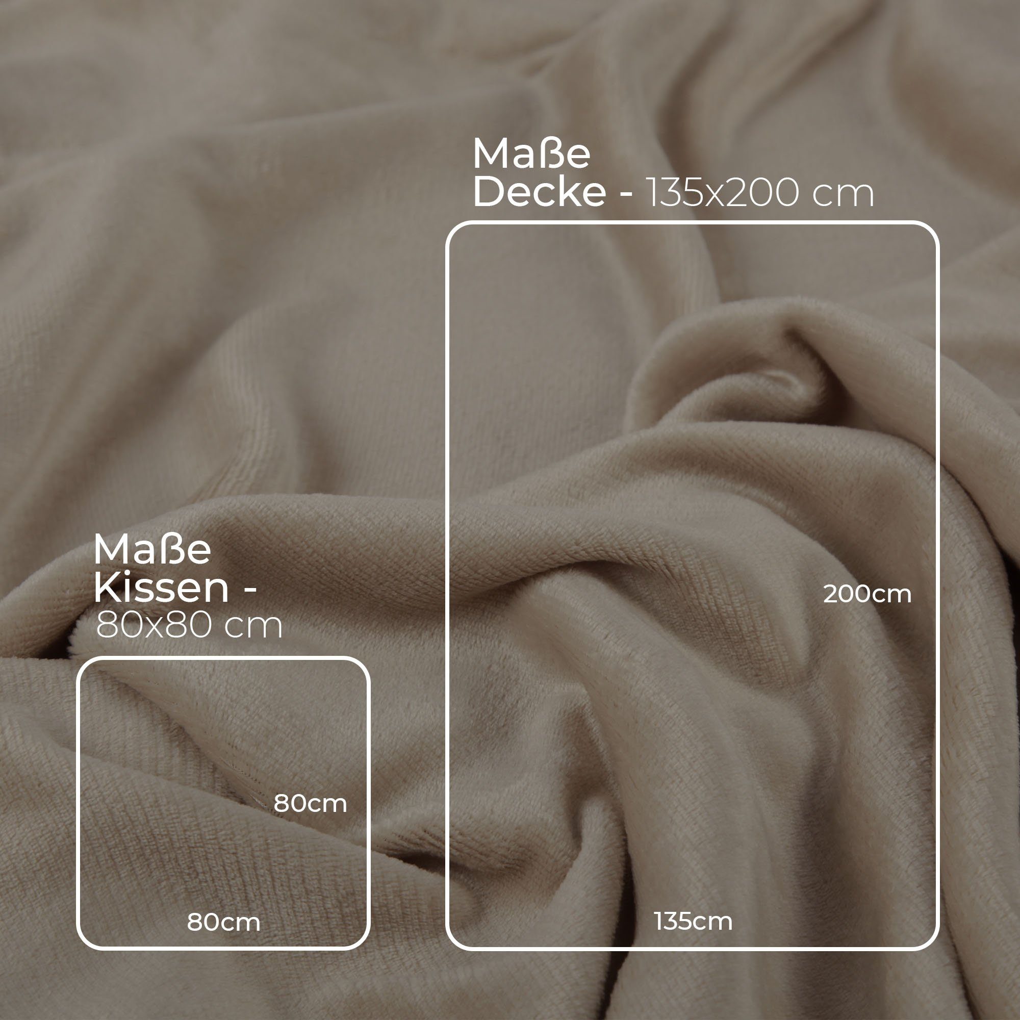 Bestlivings Wendebettwäsche Cashmere Touch, Mikrofaser, 2 teilig, bei 60°C günstig online kaufen