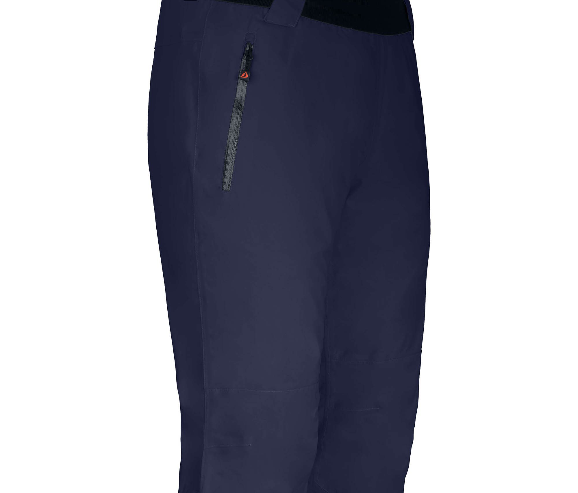 Wassersäule, Regenhose (Über) Regenhose, Thermo Herren Normalgrößen, peacoat leicht mm 12000 wattiert, Bergson blau VARKAUS