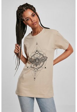 MisterTee Kurzarmshirt Damen Ladies Moth Tee (1-tlg)