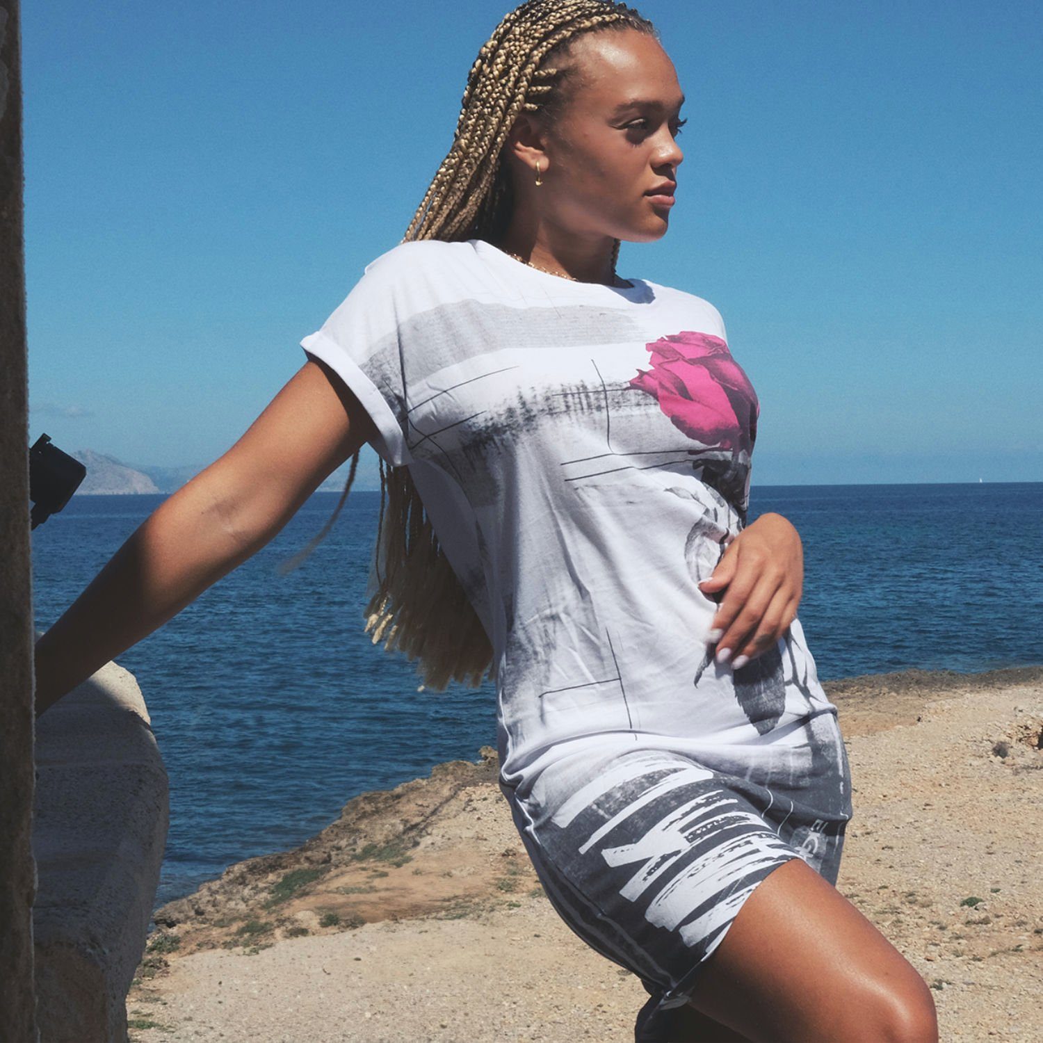 YAKUZA Shirtkleid Diffuse