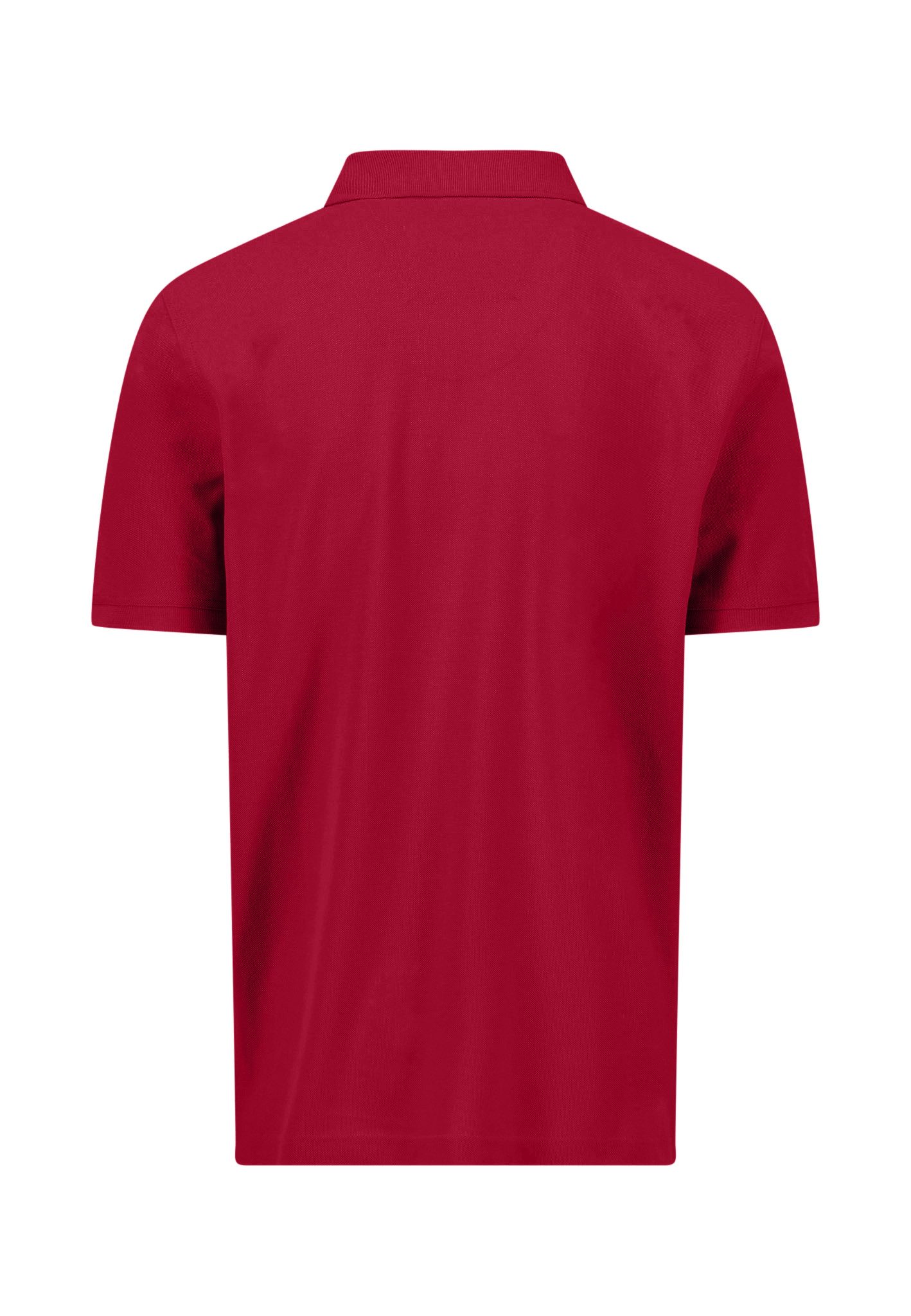 FYNCH-HATTON Poloshirt - Shirt aus Baumwolle mit strukturierter Oberfläche - Herren T-Shirt
