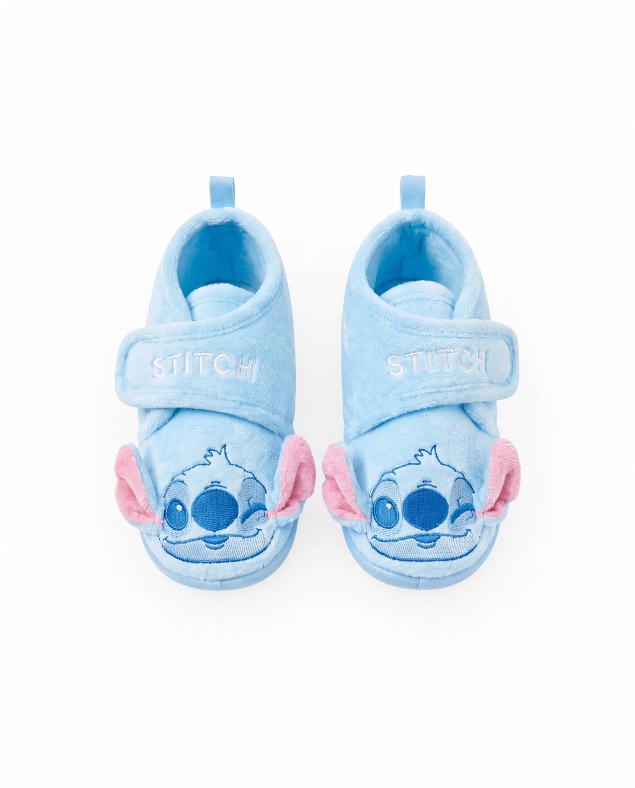 Stitch Disney Stitch Kinder Hausschuhe mit Klettverschluss für Mädchen Hausschuh – Bild 2 von 3