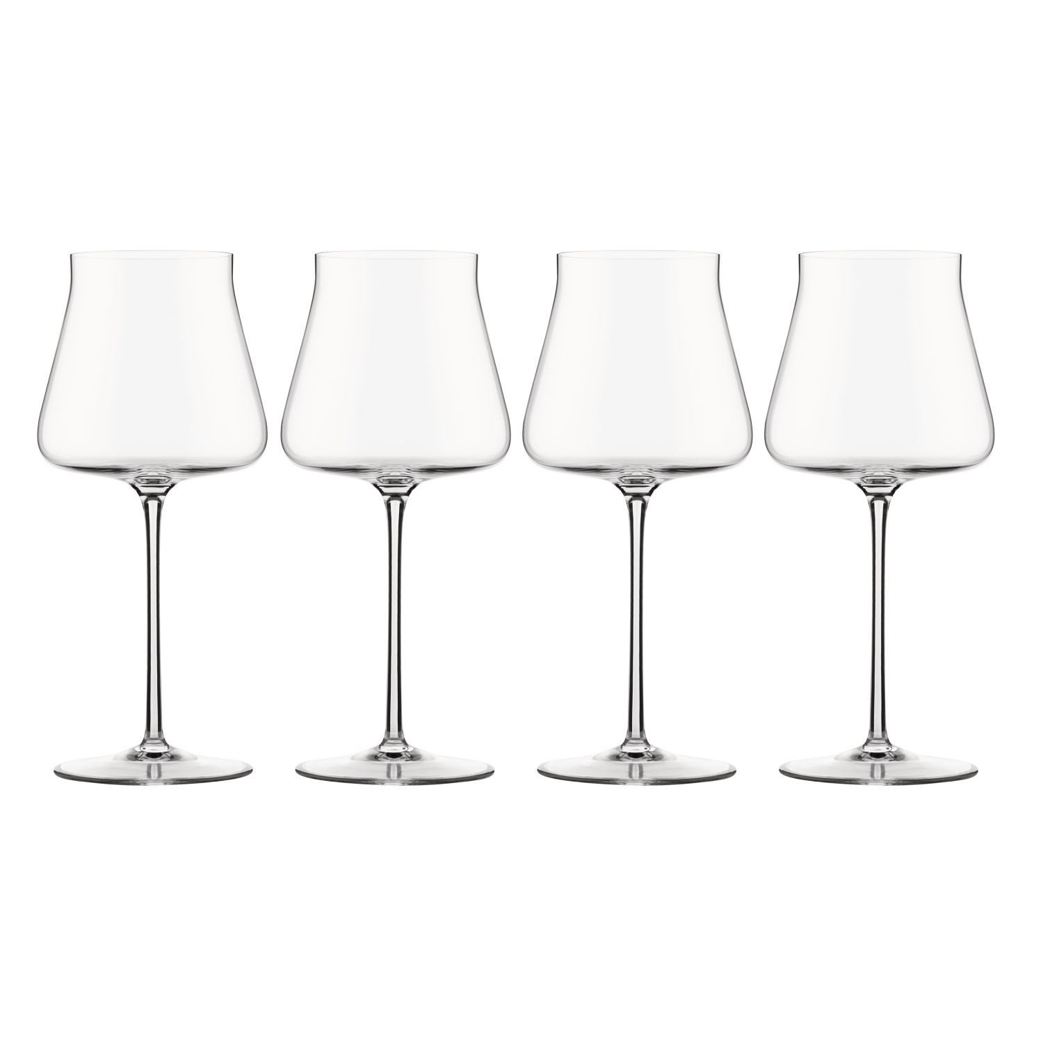 Alessi Weinglas Eugenia Rotweinglas, Kristallglas, 4er Set