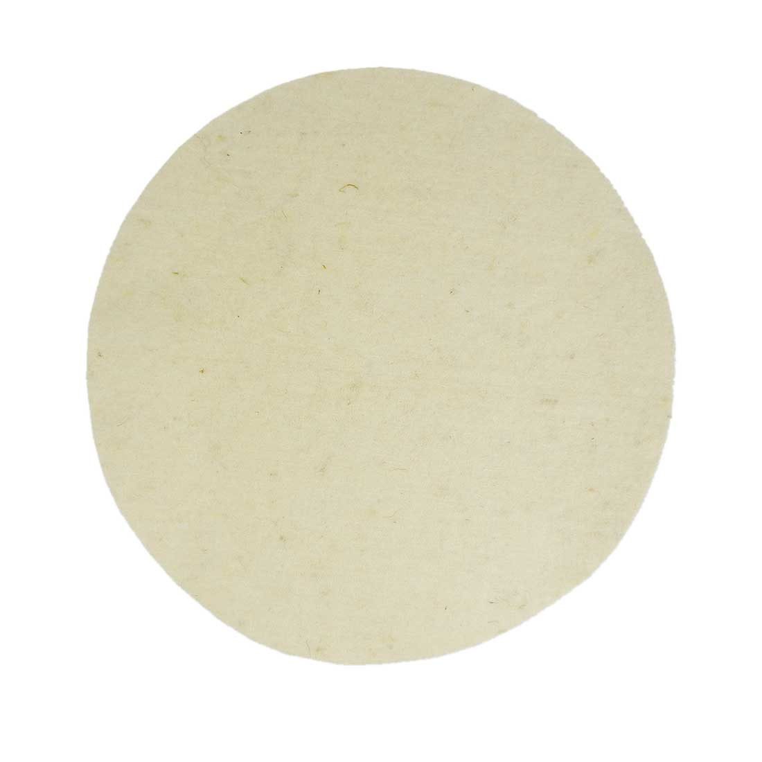 RETOL Polierpad Ø 406 mm Wollpads (echt) für Einscheibenmaschinen, Wollmaterial, 5 Stk.