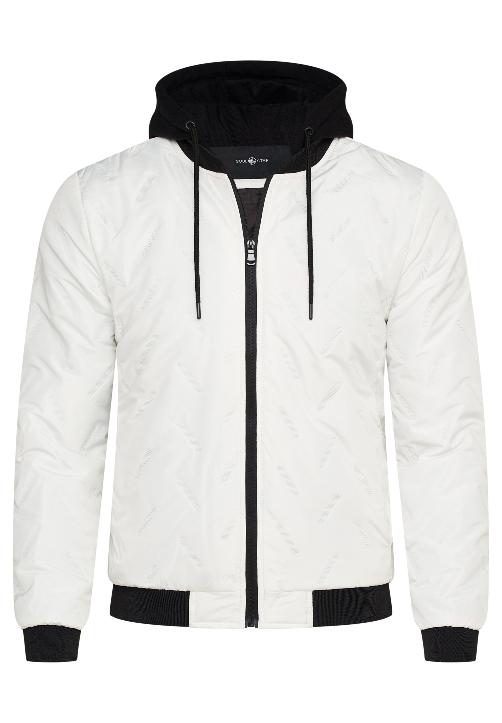 SOULSTAR Blouson S2ALTA Übergangsjacke mit Kapuze leichte Steppjacke Bomberjacke