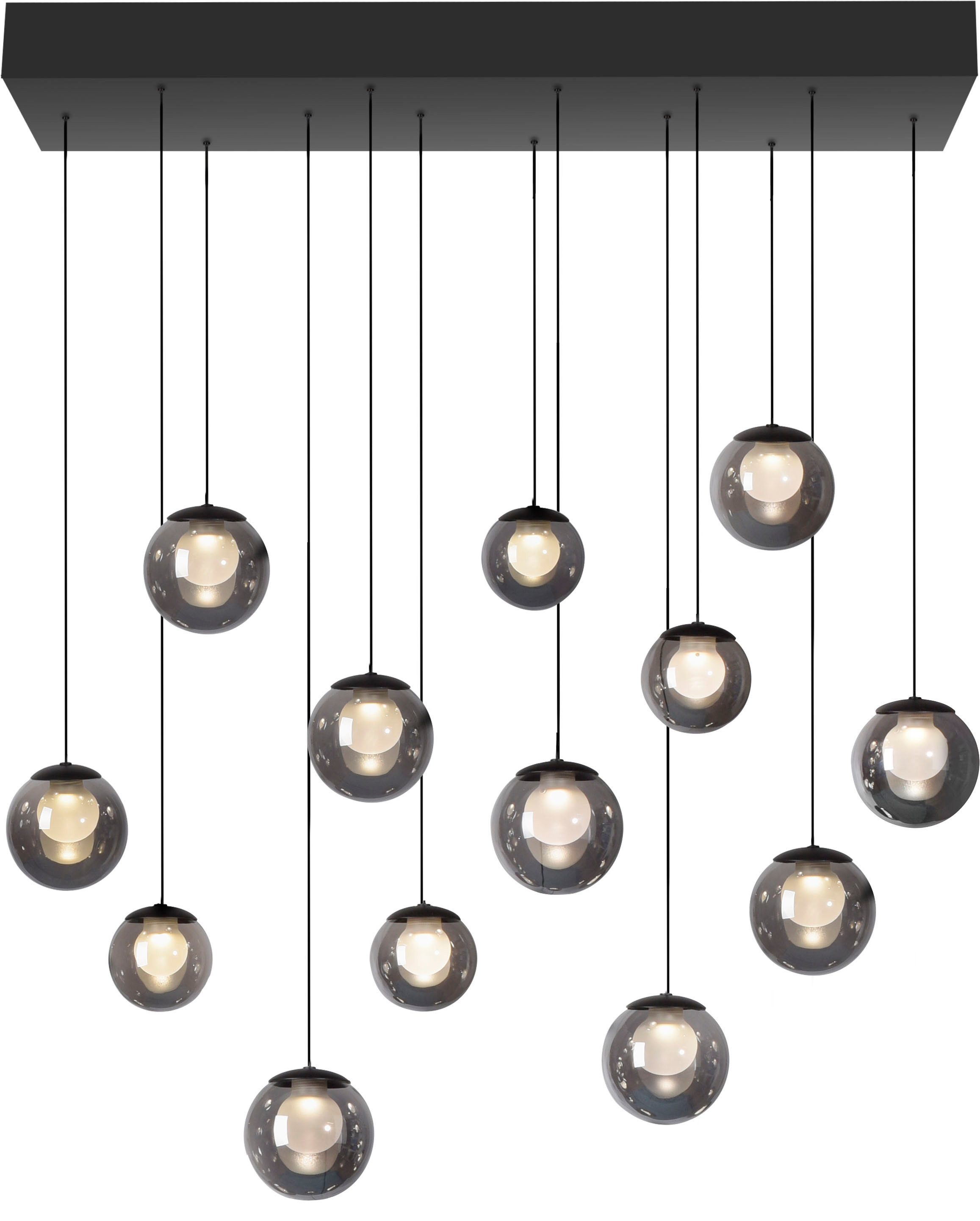 Neuhaus PURE LED Pendelleuchte PURE Popup, CCT - über Fernbedienung, LED fest integriert, warmweiß - kaltweiß, Comfort Lift, CCT, dimmbar über Fernbedienung